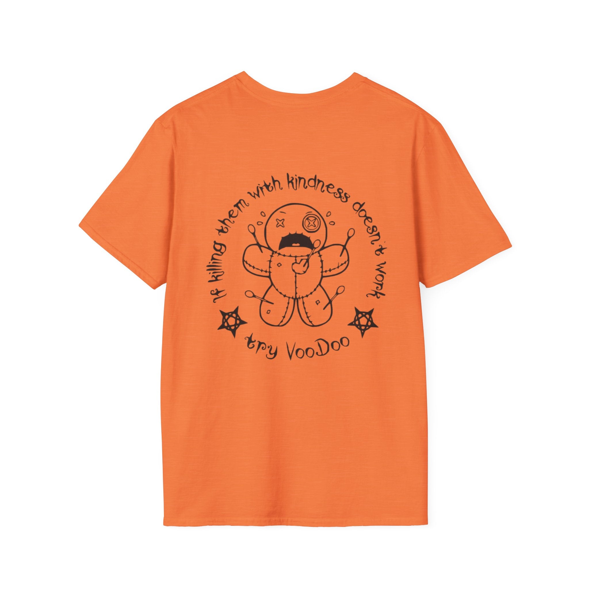Minimal Angel Bear Chest Pocket T-Shirt by Printify