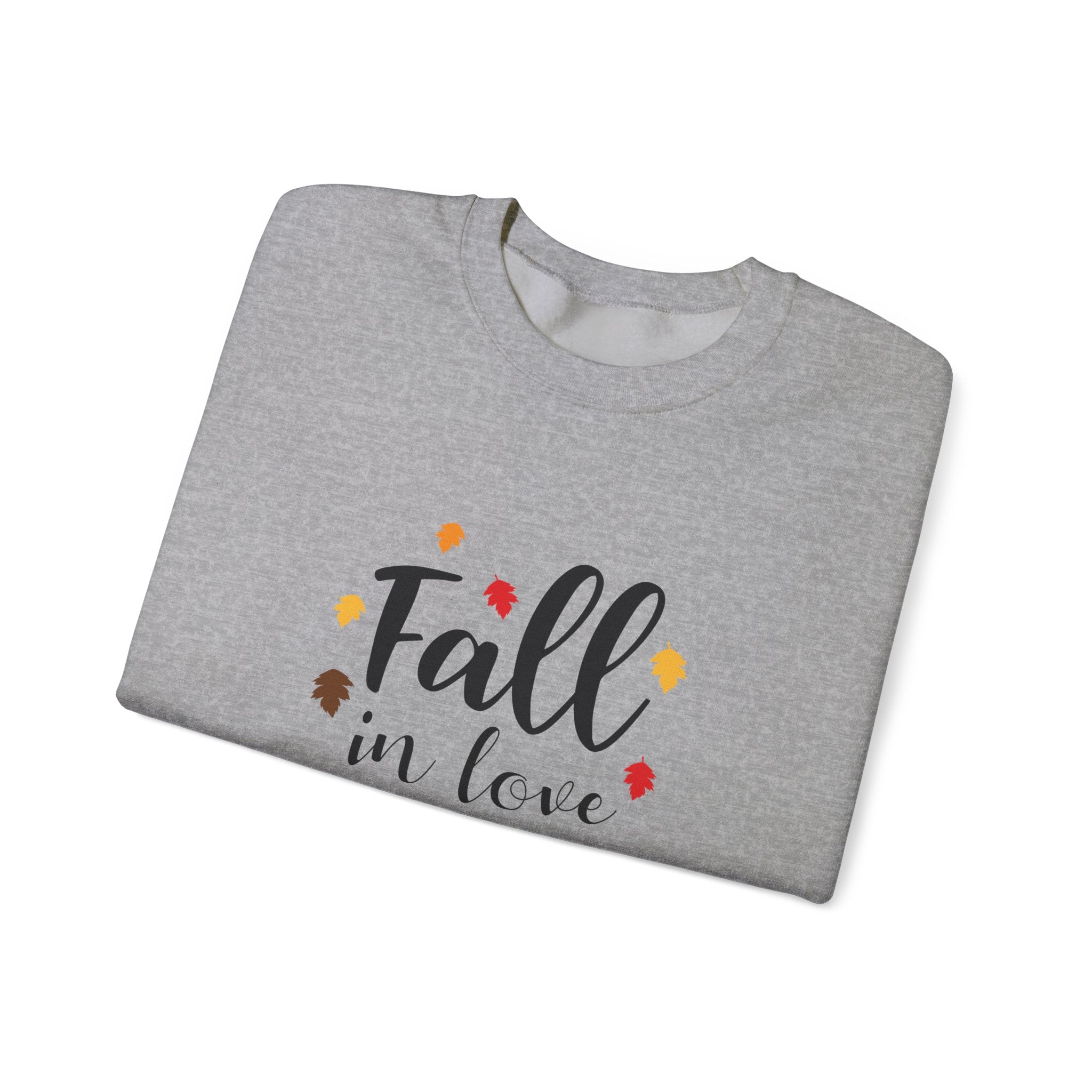 Just a Girl Who Loves Fall Crewneck Sweatshirt – Cozy Autumn Pullover by Printify