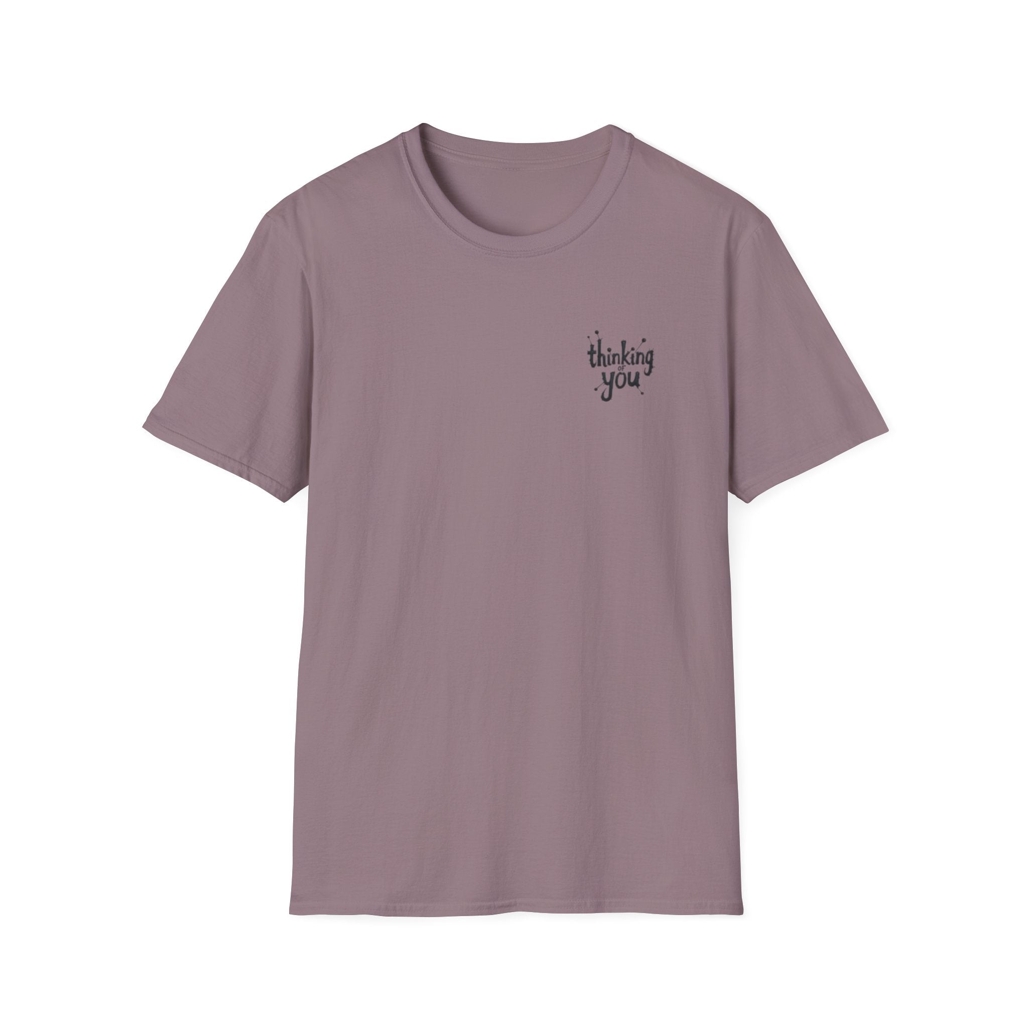 Thinking of You T-Shirt — Minimal Heartfelt Graphic Tee by Printify
