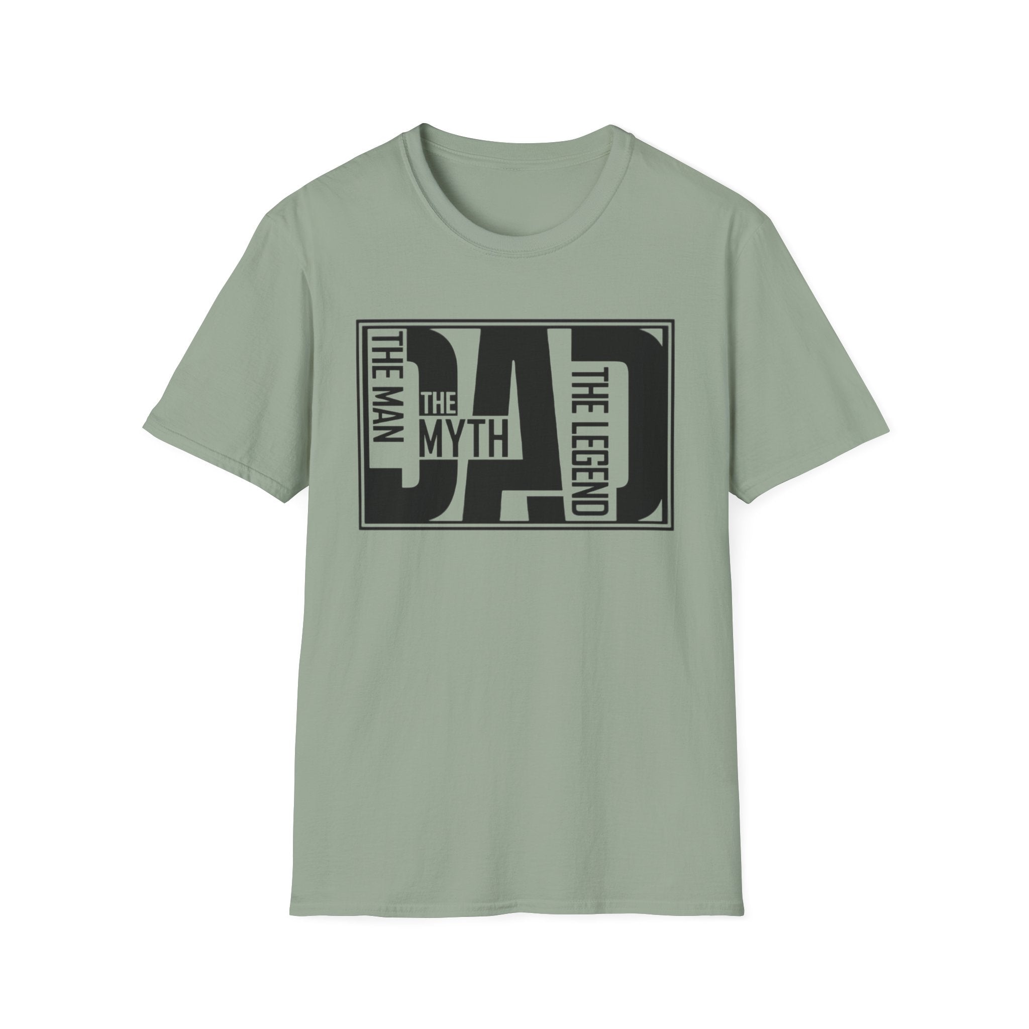 Dad The Man The Myth The Legend T‑Shirt by Printify