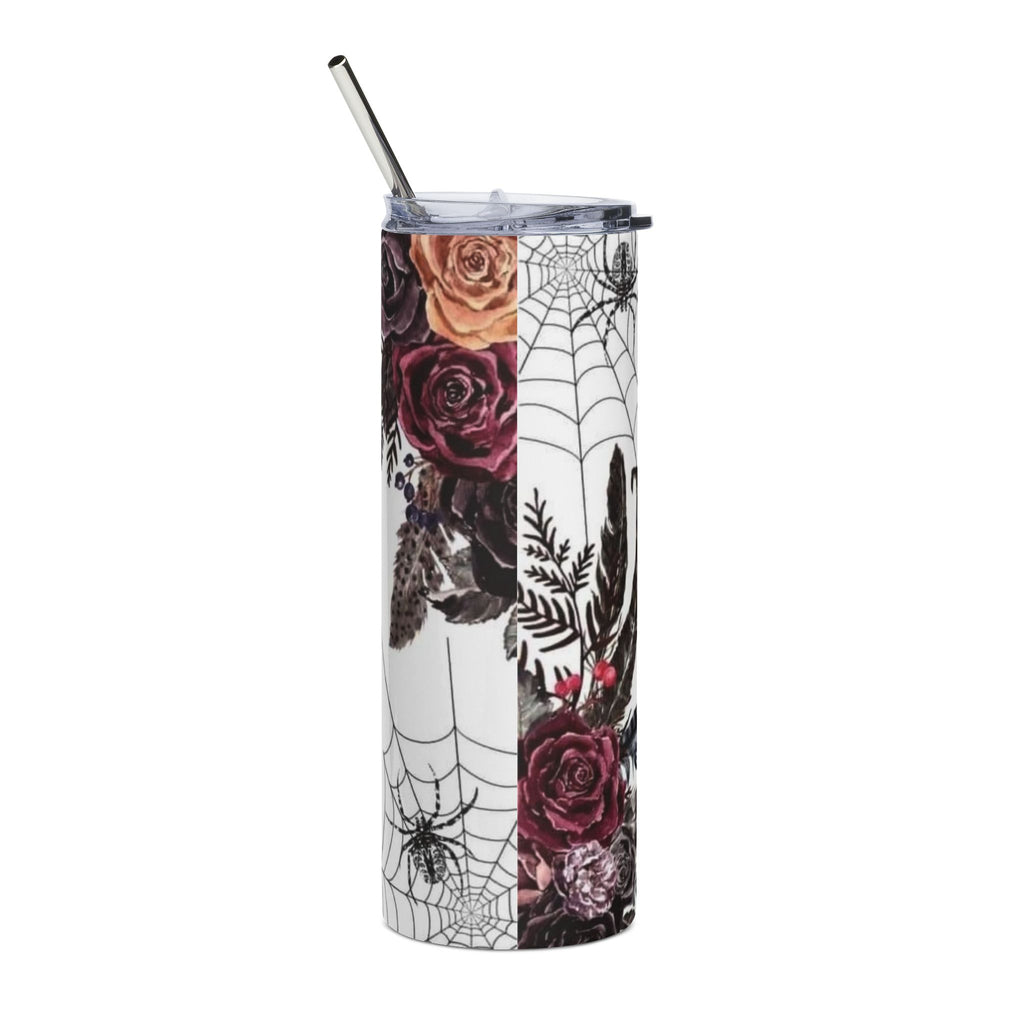 Spooky Vibes 20oz Stainless Tumbler by Printify