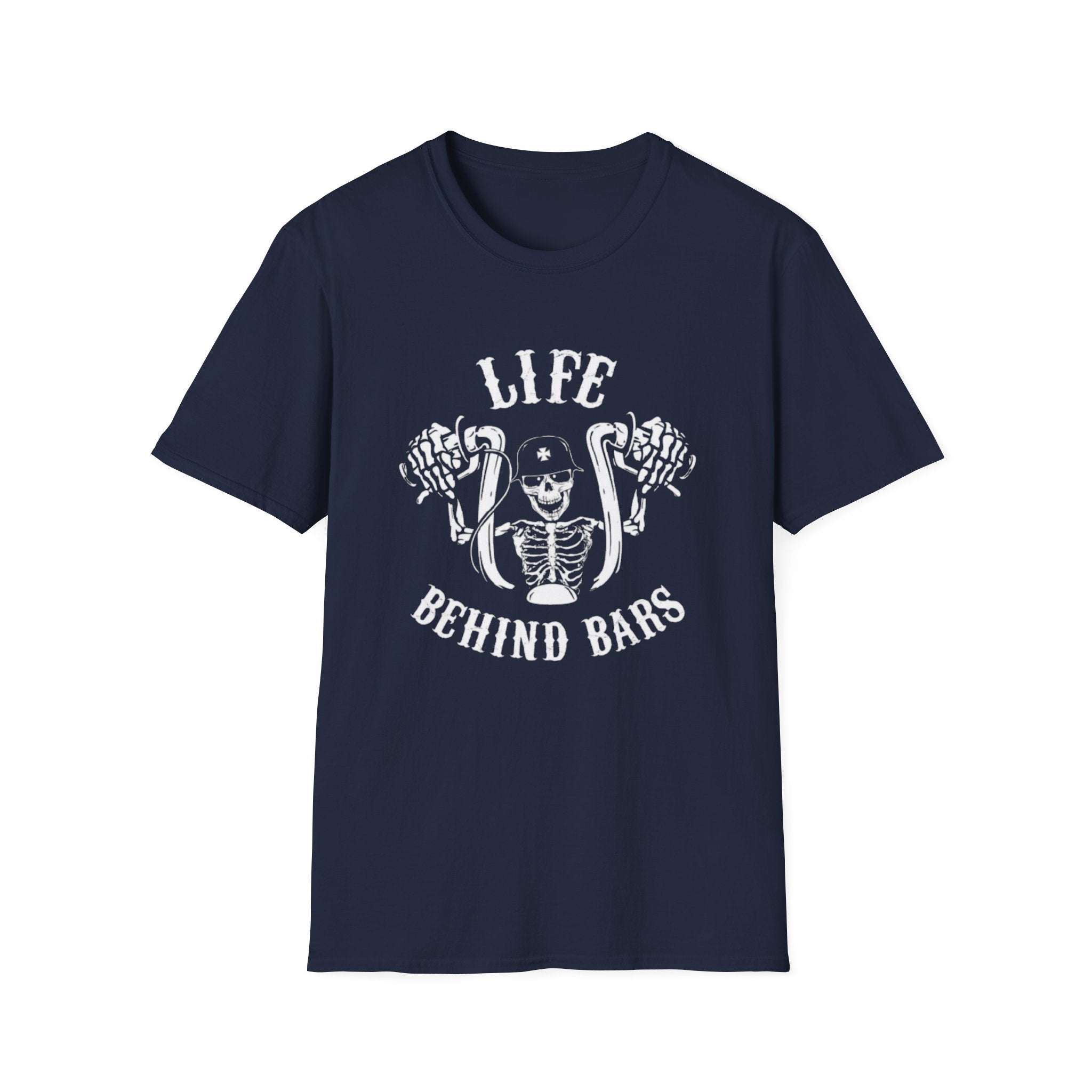 Life Behind Bars T-Shirt — Graphic Tee by Printify