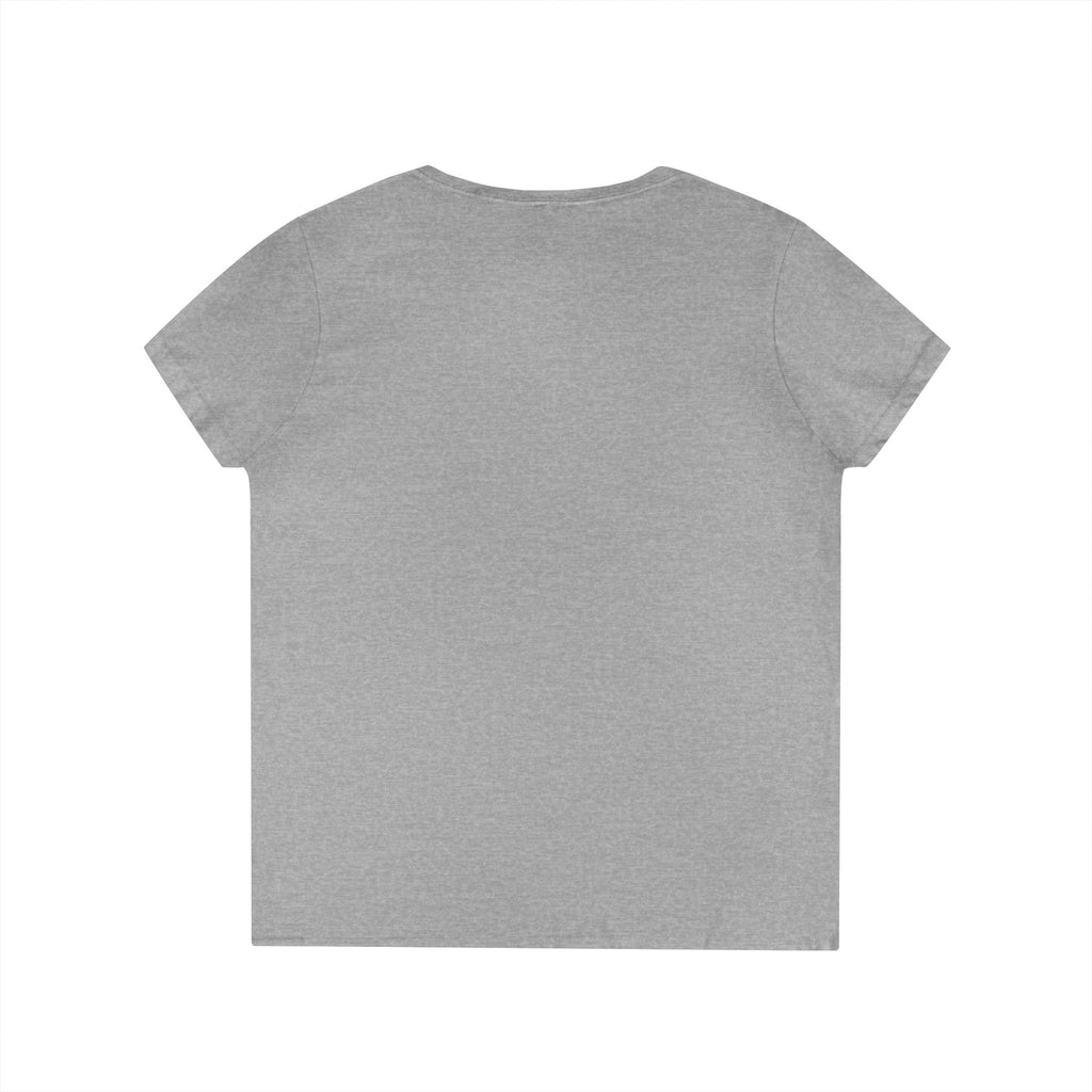 Valentine's Day Ladies' V-Neck T-Shirt by Printify