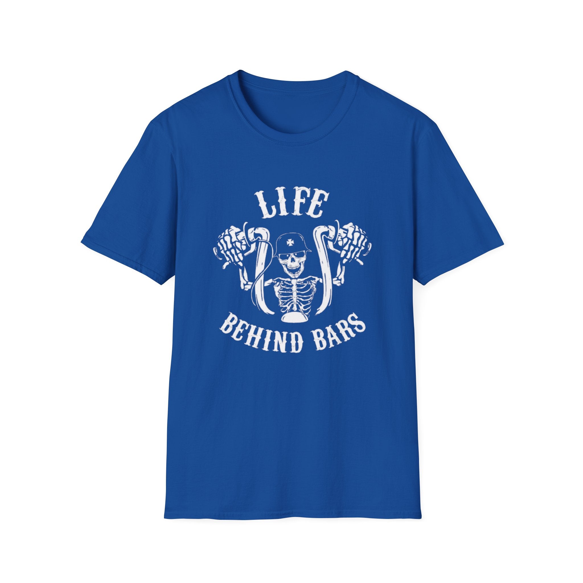 Life Behind Bars T-Shirt — Graphic Tee by Printify