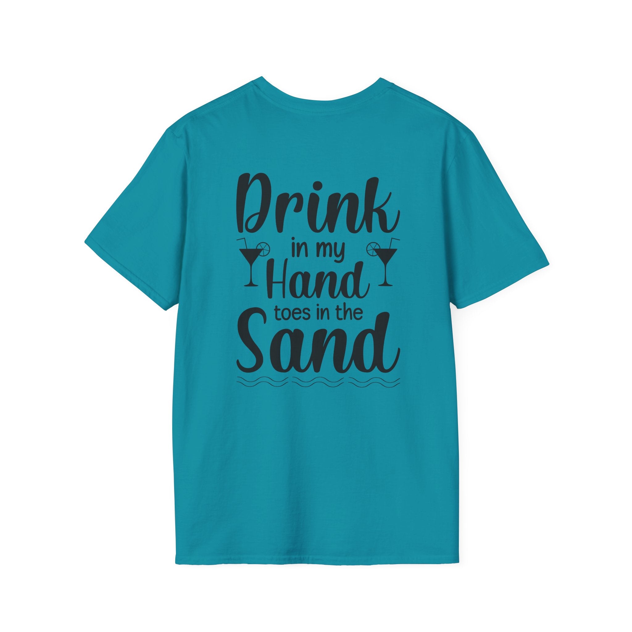 Happy and Salty T-Shirt — Nautical Anchor Graphic Tee by Printify