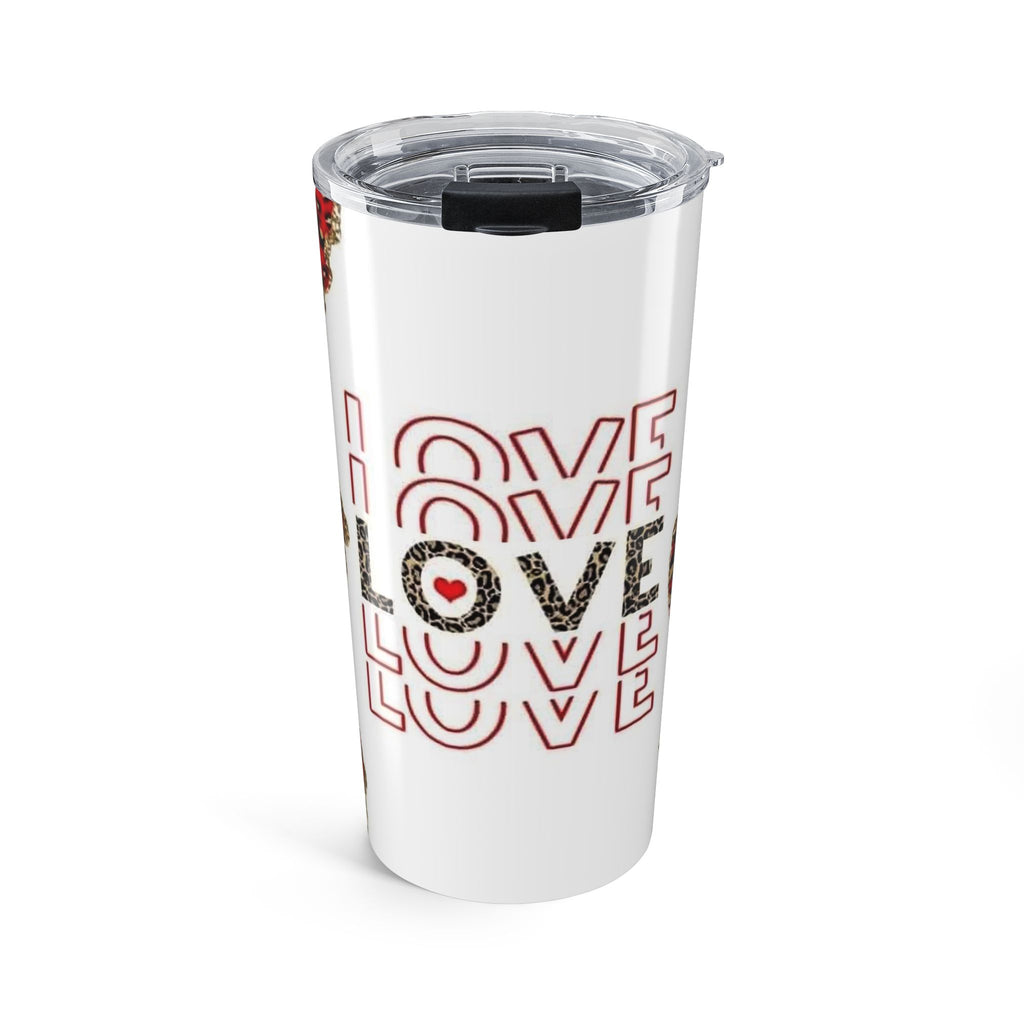 Love Love Tumbler 20oz by Printify
