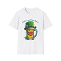 Irish You Were Beer T-Shirt — Funny St. Patrick’s Day Leprechaun Beer Tee by Printify
