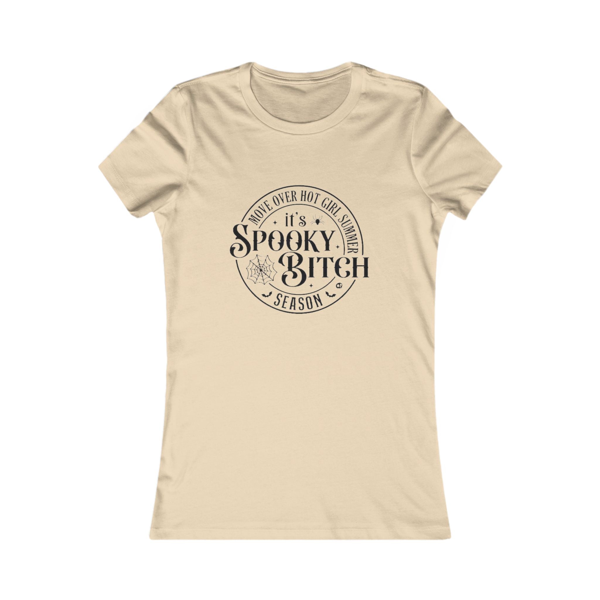 Women's Spooky Tee, Halloween Shirt, Fall Fashion, Casual Wear, Gift for Her, Witchy Vibes, Seasonal Humor by Printify