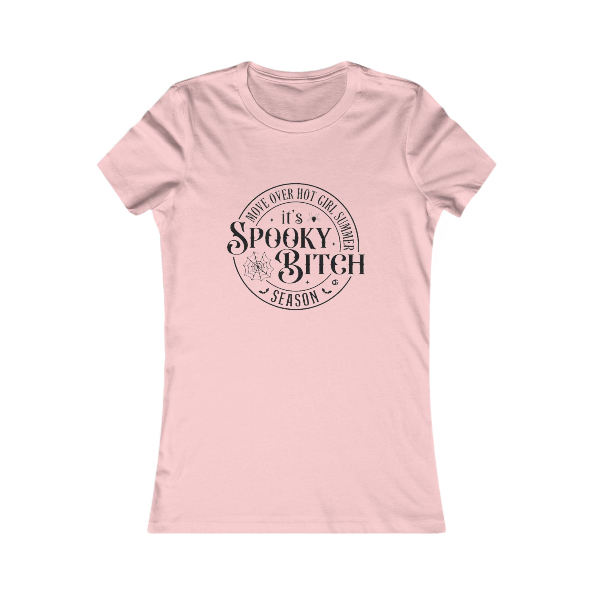 Women's Spooky Tee, Halloween Shirt, Fall Fashion, Casual Wear, Gift for Her, Witchy Vibes, Seasonal Humor by Printify
