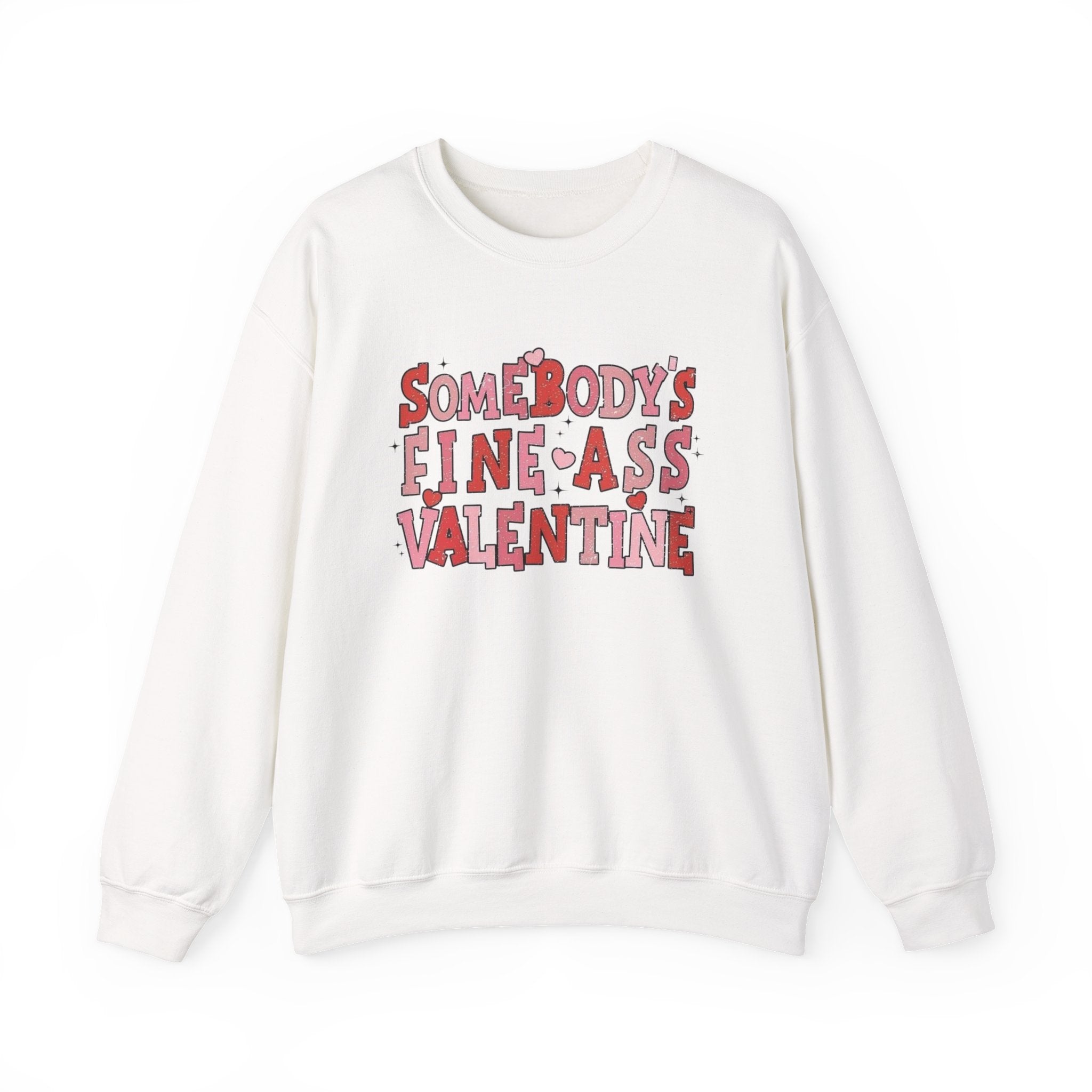 Valentine Fine A Sweatshirt by Printify