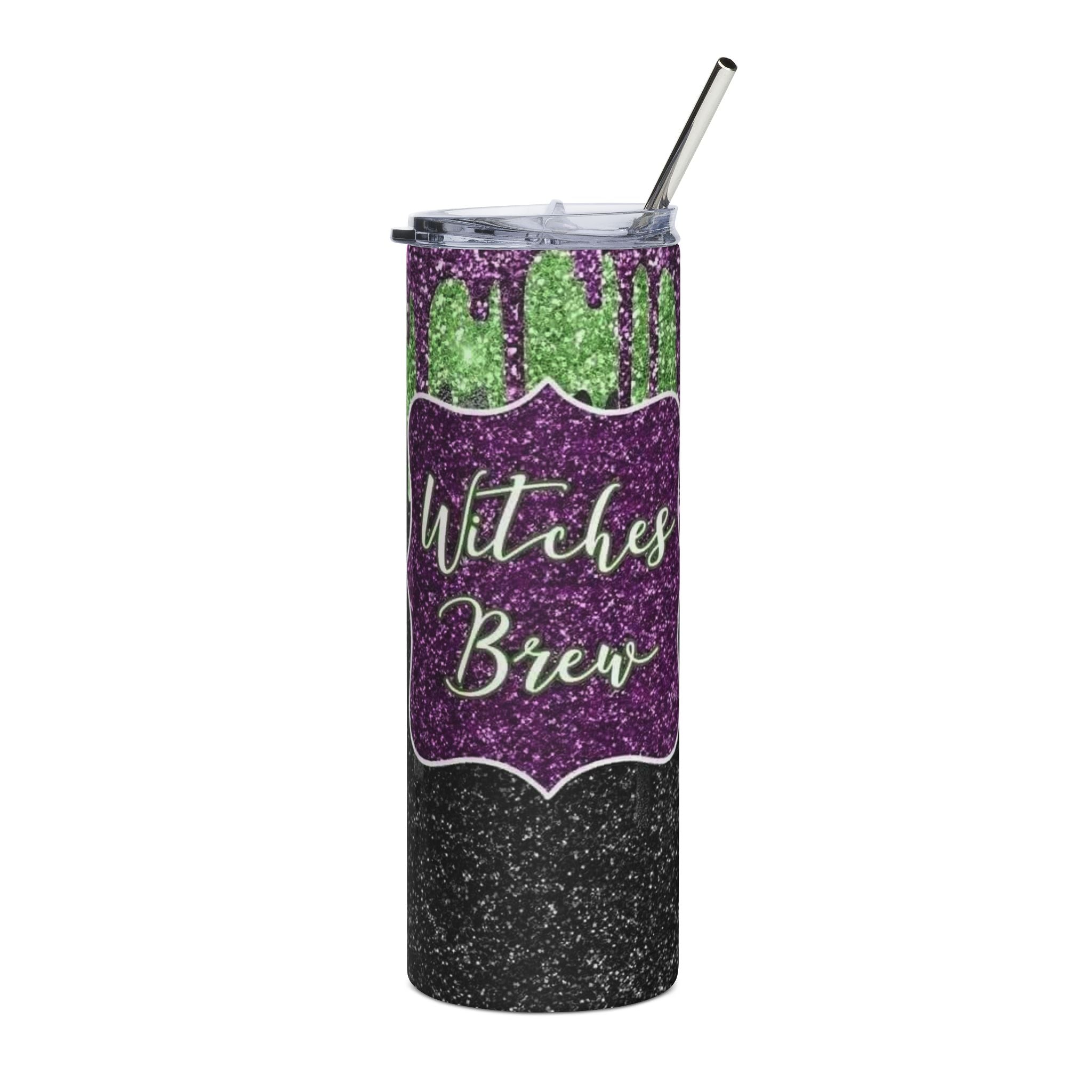 Witches Brew 20oz Stainless Steel Tumbler by Printify