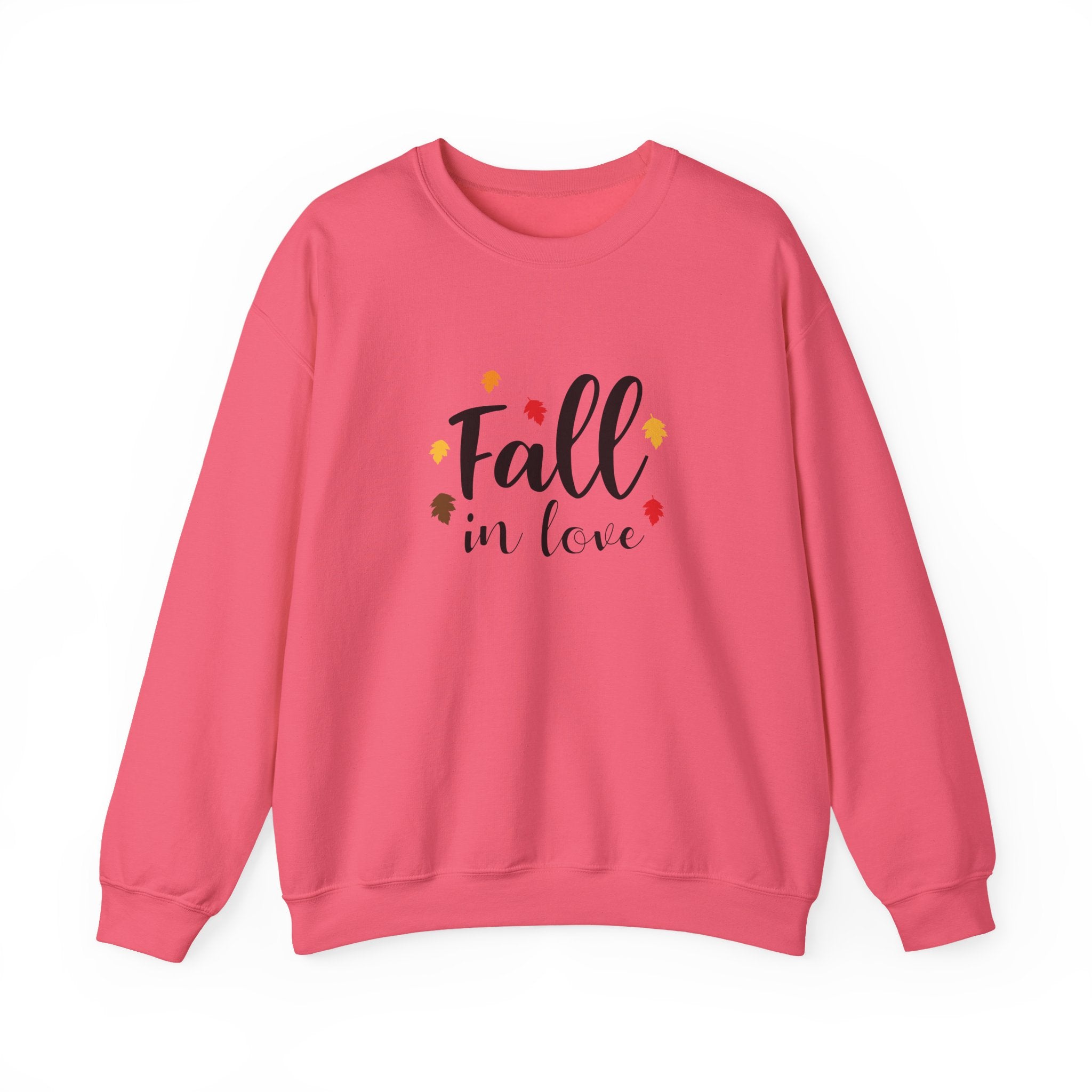 Just a Girl Who Loves Fall Crewneck Sweatshirt – Cozy Autumn Pullover by Printify