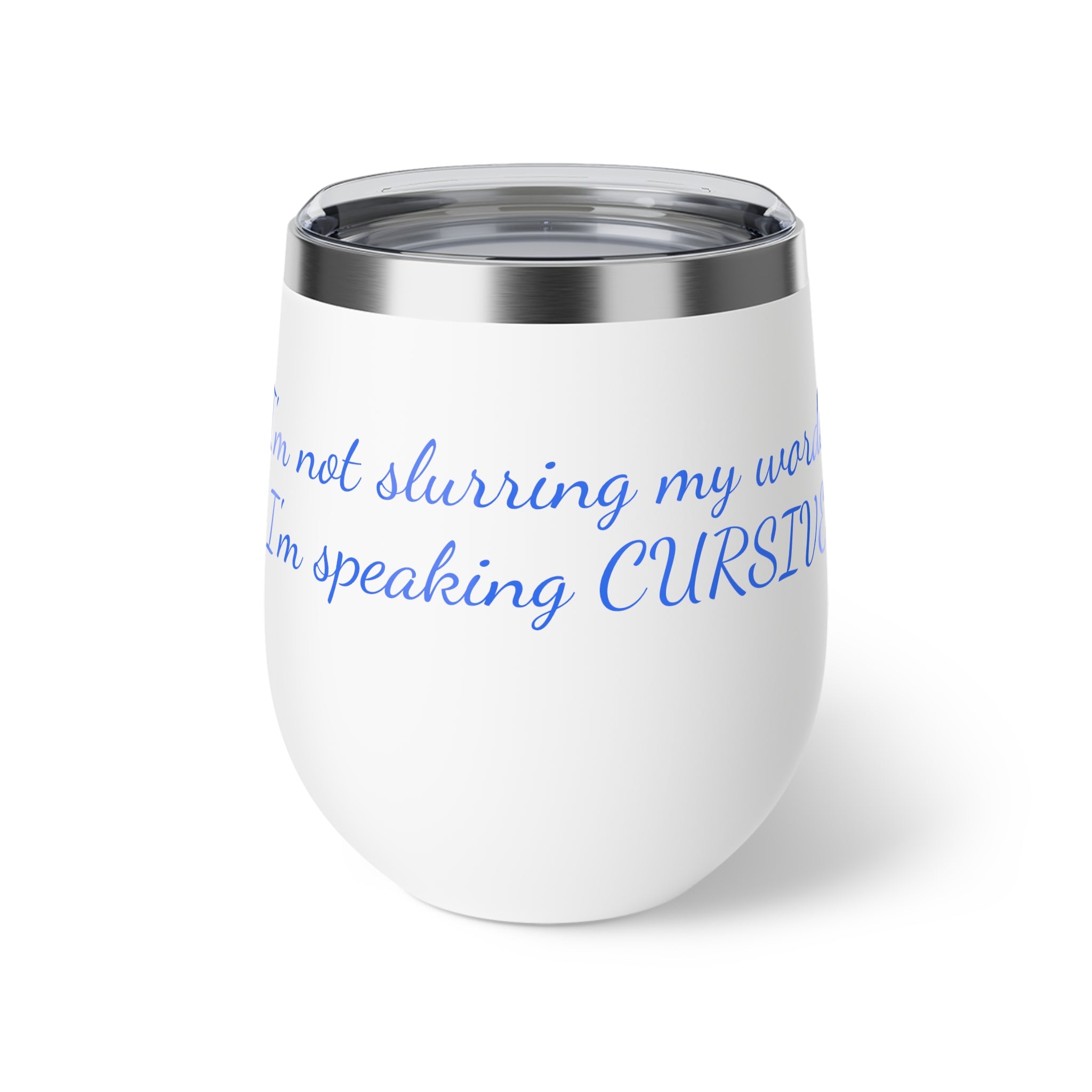 Funny Insulated Cup Gift for Friends, Unique Travel Mug, Quirky Drinks Container, Perfect for Parties, Birthday or Anytime Use by Printify