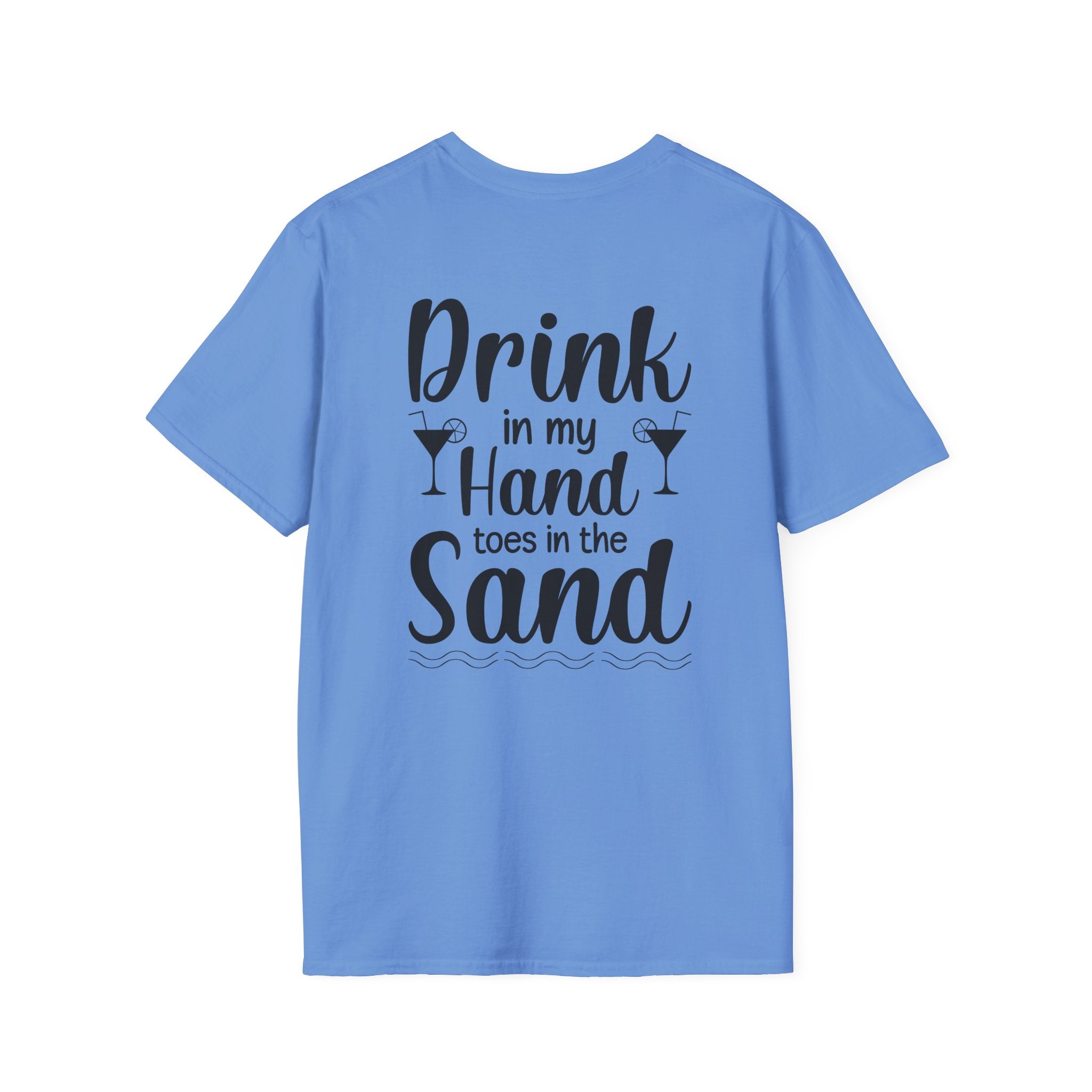 Happy and Salty T-Shirt — Nautical Anchor Graphic Tee by Printify