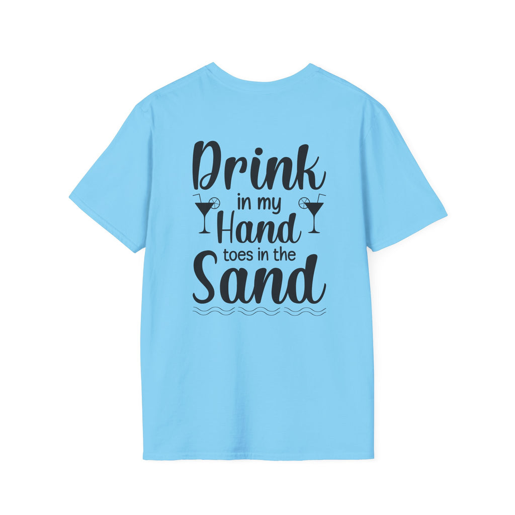 Happy and Salty T-Shirt — Nautical Anchor Graphic Tee by Printify