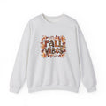 Fall Vibes Sweatshirt, Cozy Pullover, Halloween Gift, Pumpkin Crewneck, Autumn Apparel, Fall Fashion by Printify