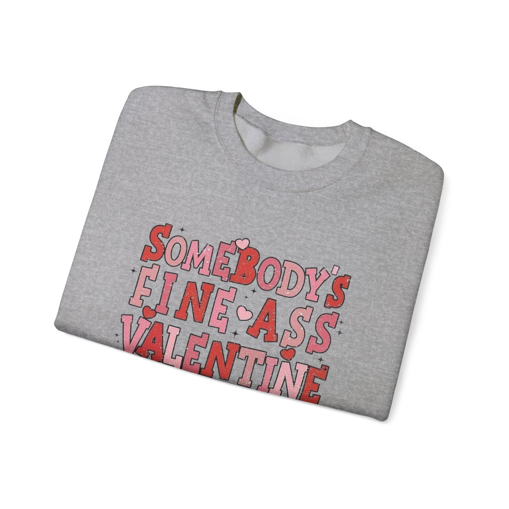 Valentine Fine A Sweatshirt by Printify
