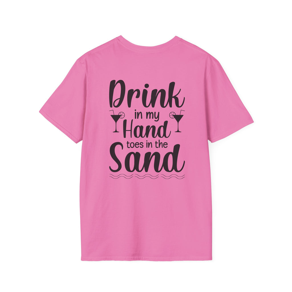 Happy and Salty T-Shirt — Nautical Anchor Graphic Tee by Printify