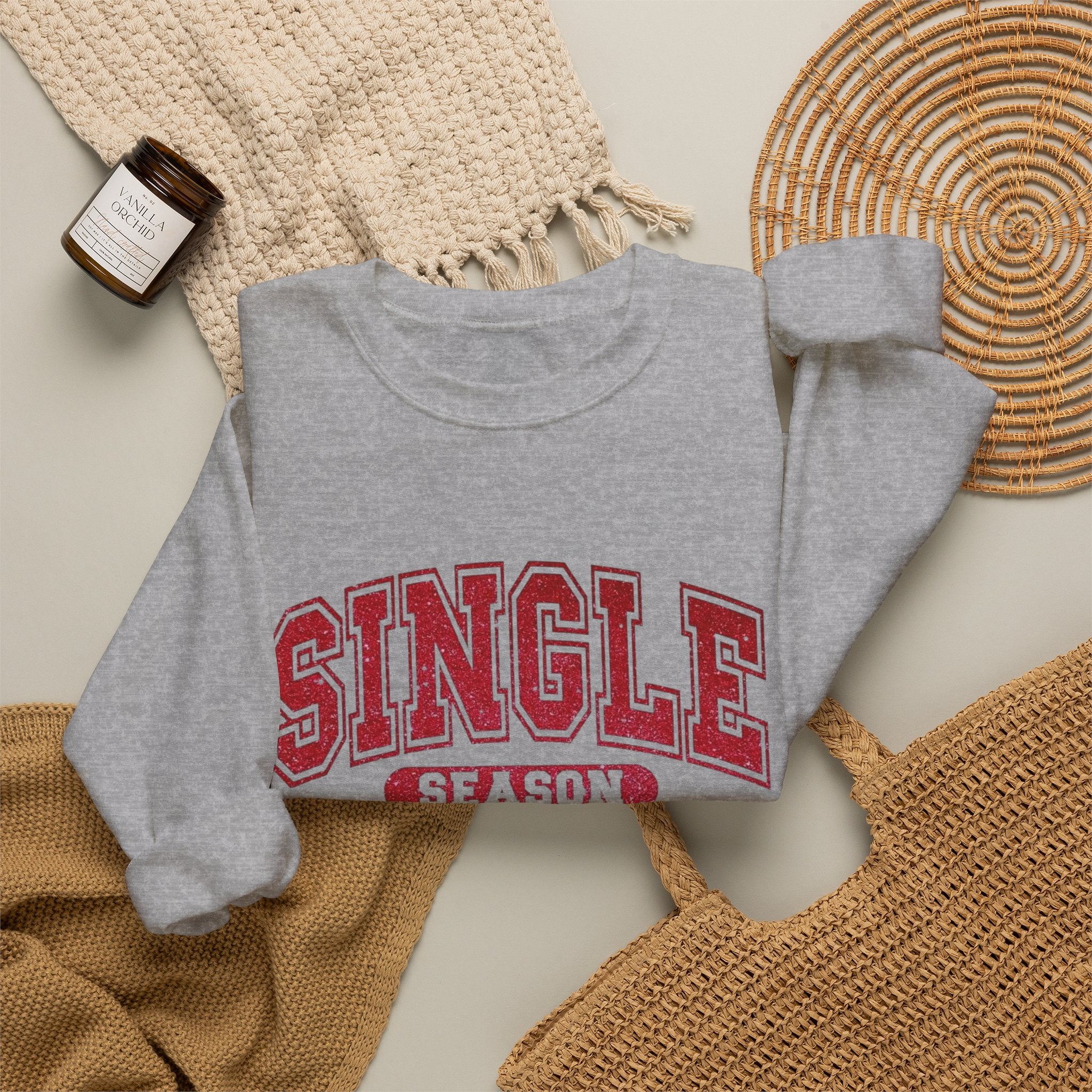 Single Season Crewneck Sweatshirt by Printify