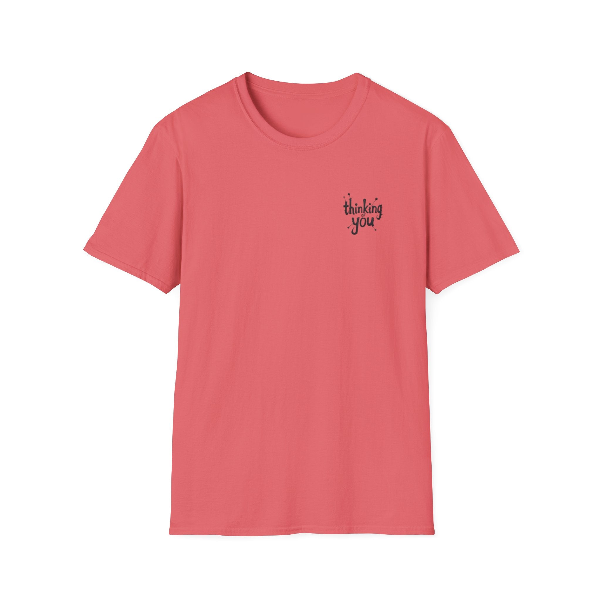 Thinking of You T-Shirt — Minimal Heartfelt Graphic Tee by Printify