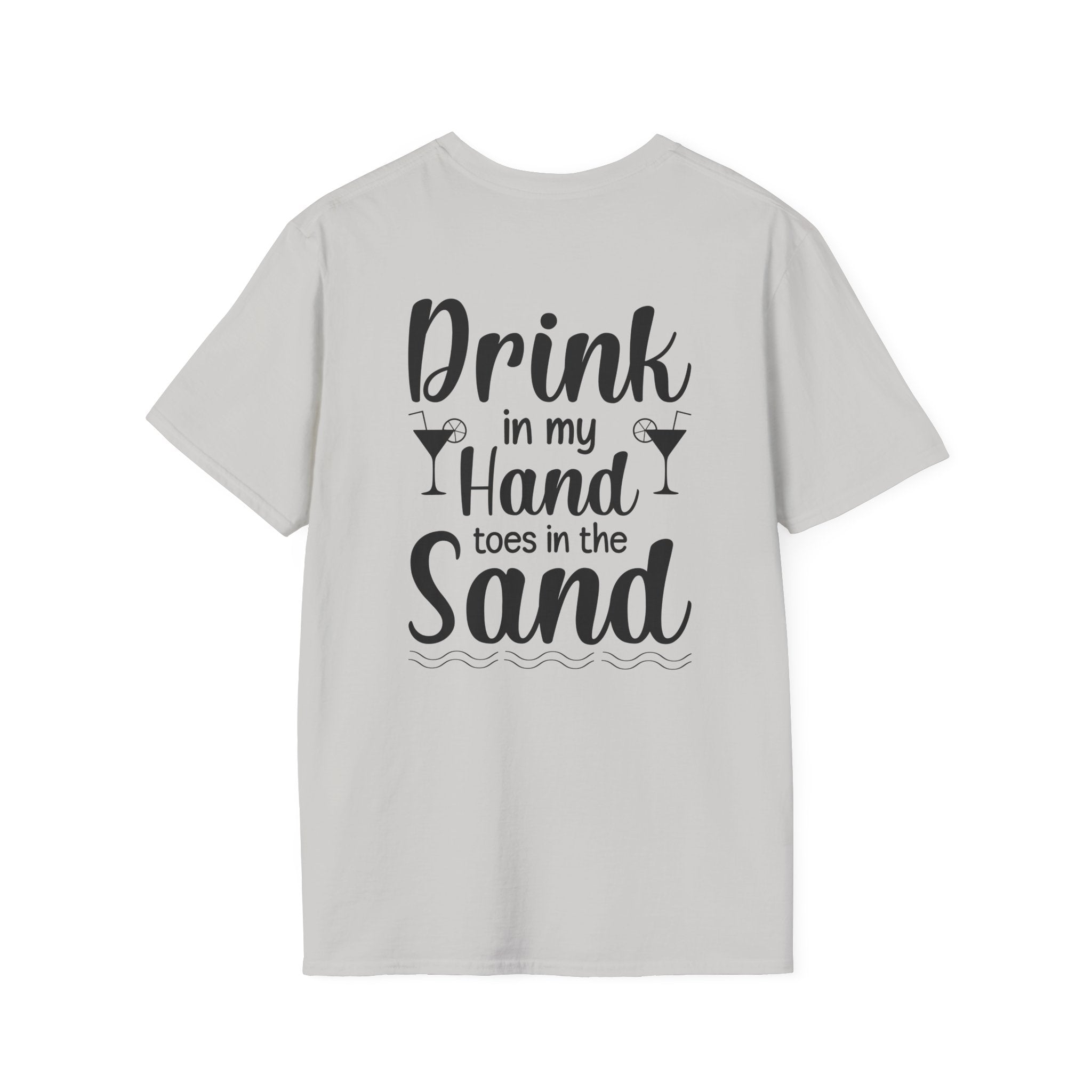 Happy and Salty T-Shirt — Nautical Anchor Graphic Tee by Printify