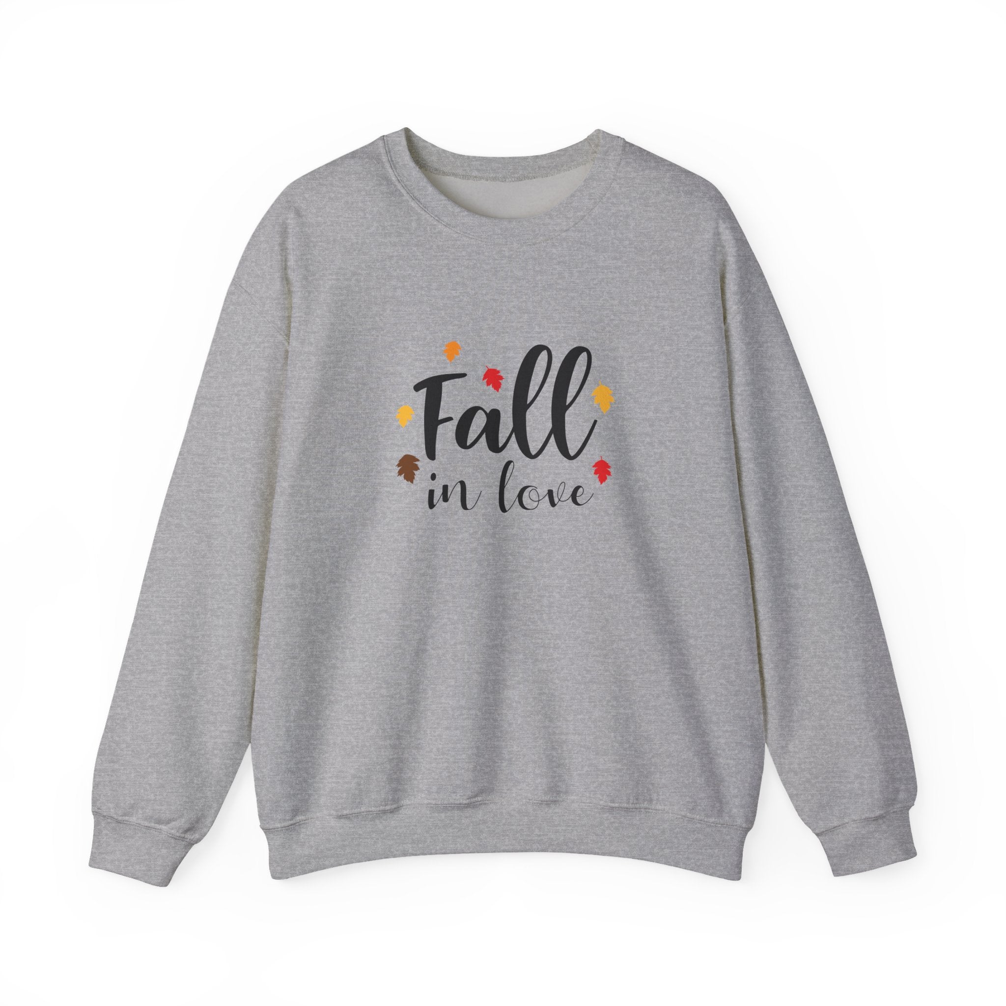 Just a Girl Who Loves Fall Crewneck Sweatshirt – Cozy Autumn Pullover by Printify