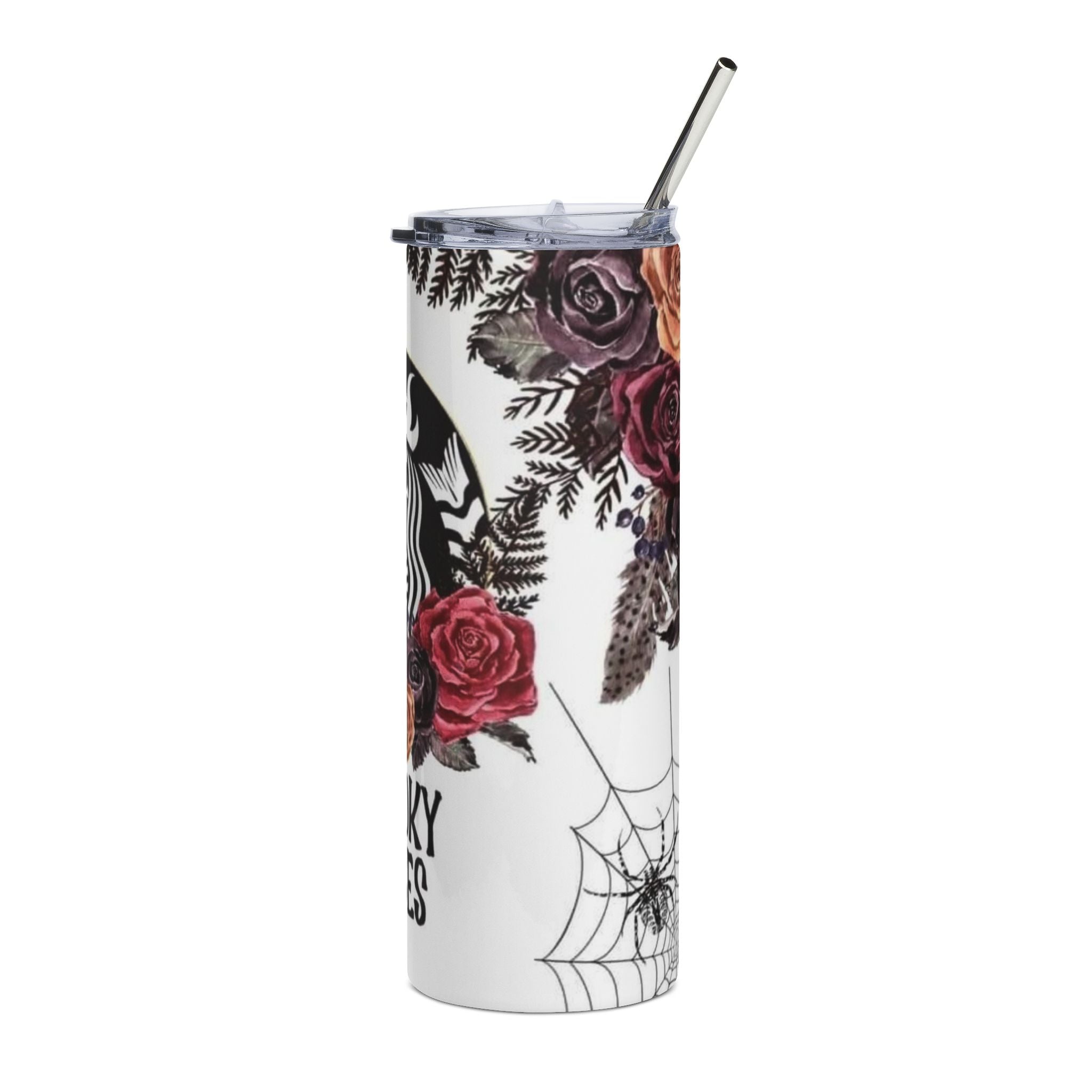 Spooky Vibes 20oz Stainless Tumbler by Printify