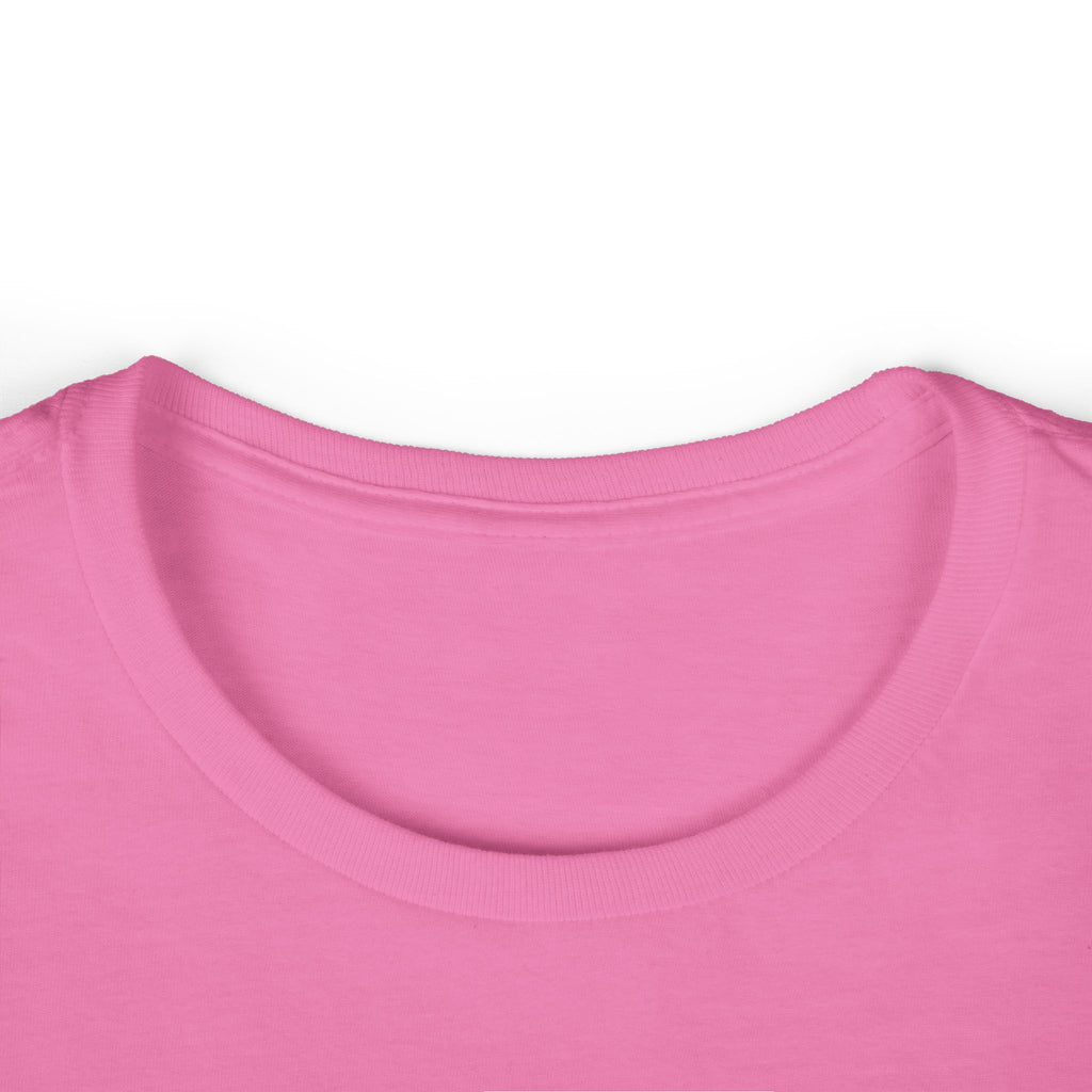 Survivor Super S Women's Tee — Breast Cancer Awareness Pink & Yellow Emblem by Printify