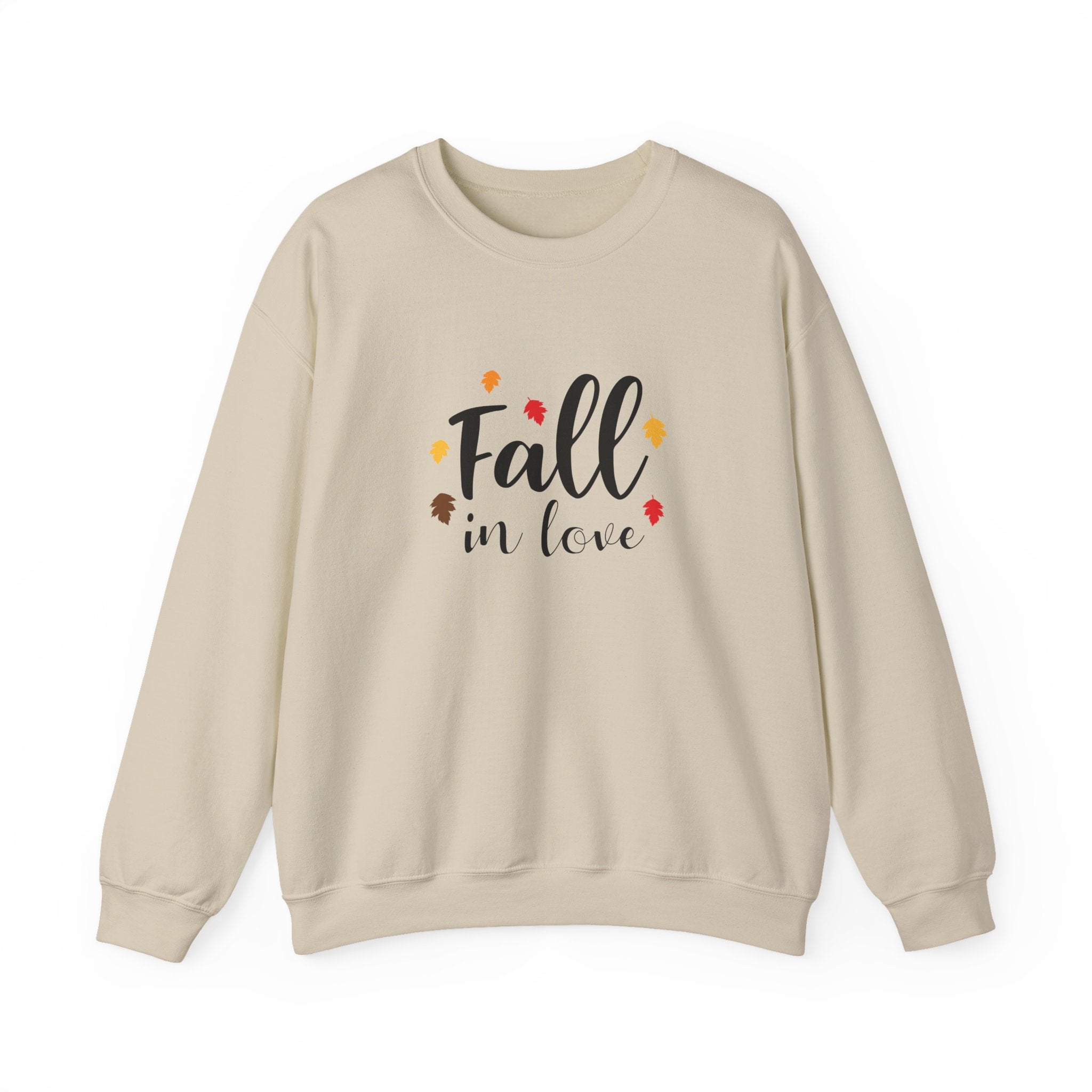 Just a Girl Who Loves Fall Crewneck Sweatshirt – Cozy Autumn Pullover by Printify