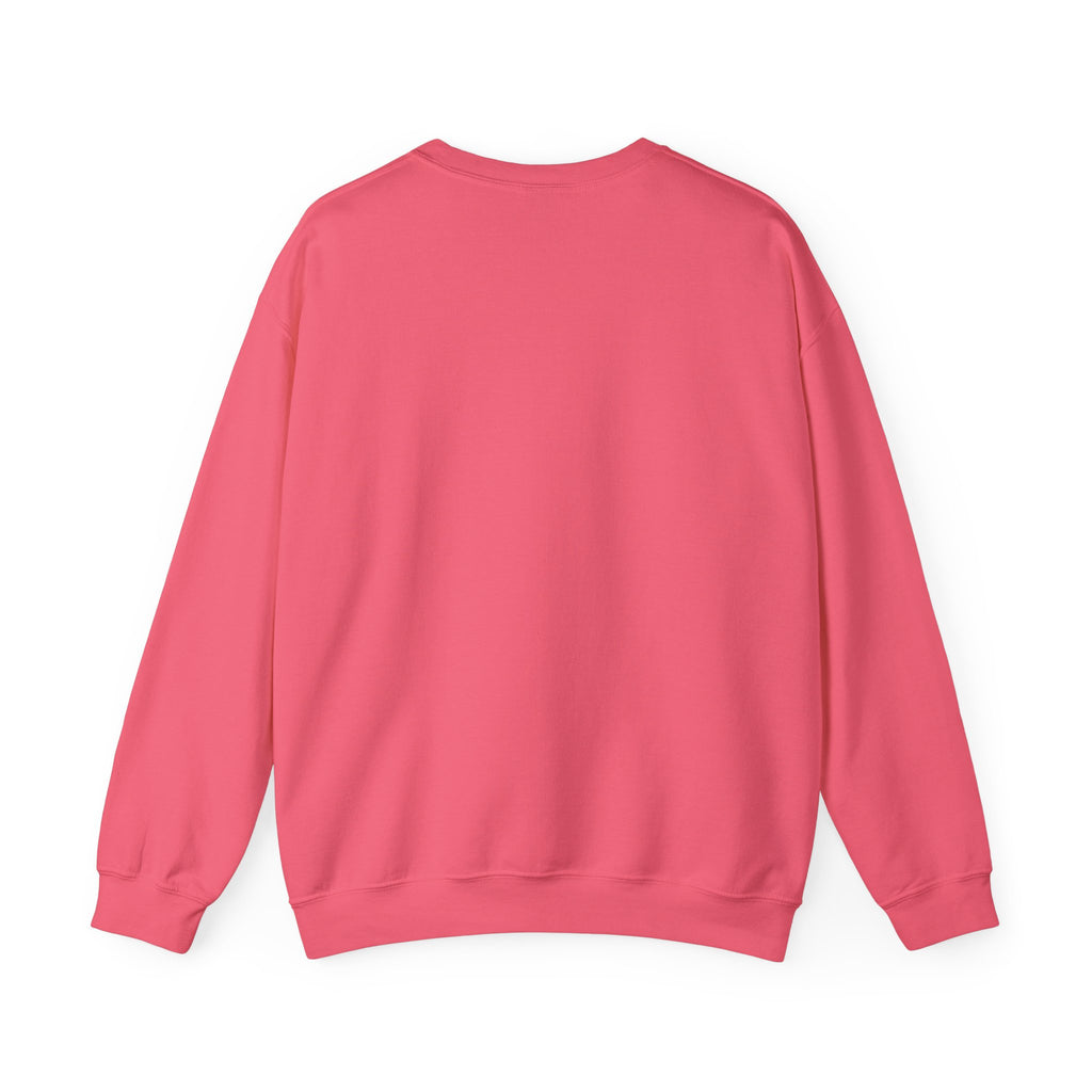 Festive Crewneck Sweatshirt - Hallo Thank-Smas Design, Fall Apparel, Winter Wardrobe Essential, Holiday Gift, Cozy Casual Wear by Printify