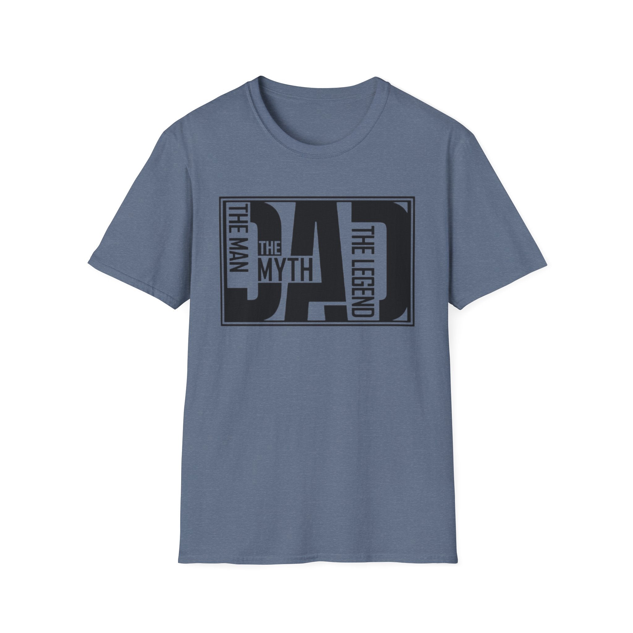Dad The Man The Myth The Legend T‑Shirt by Printify