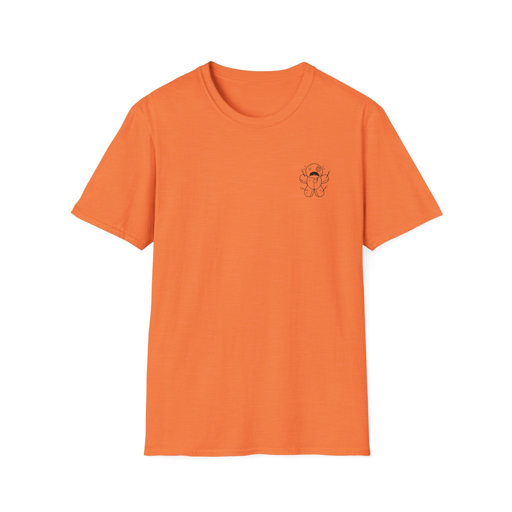 Minimal Angel Bear Chest Pocket T-Shirt by Printify