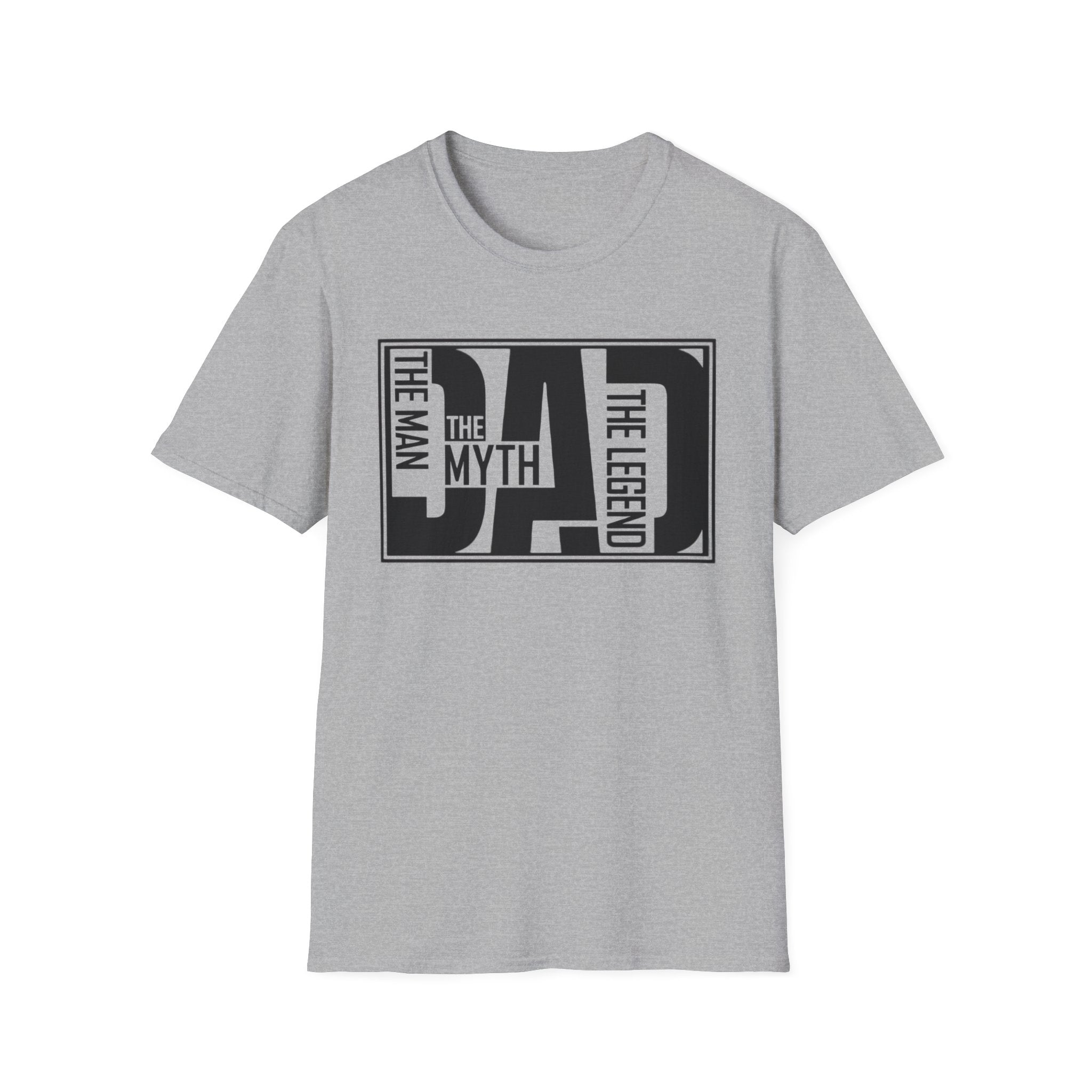 Dad The Man The Myth The Legend T‑Shirt by Printify