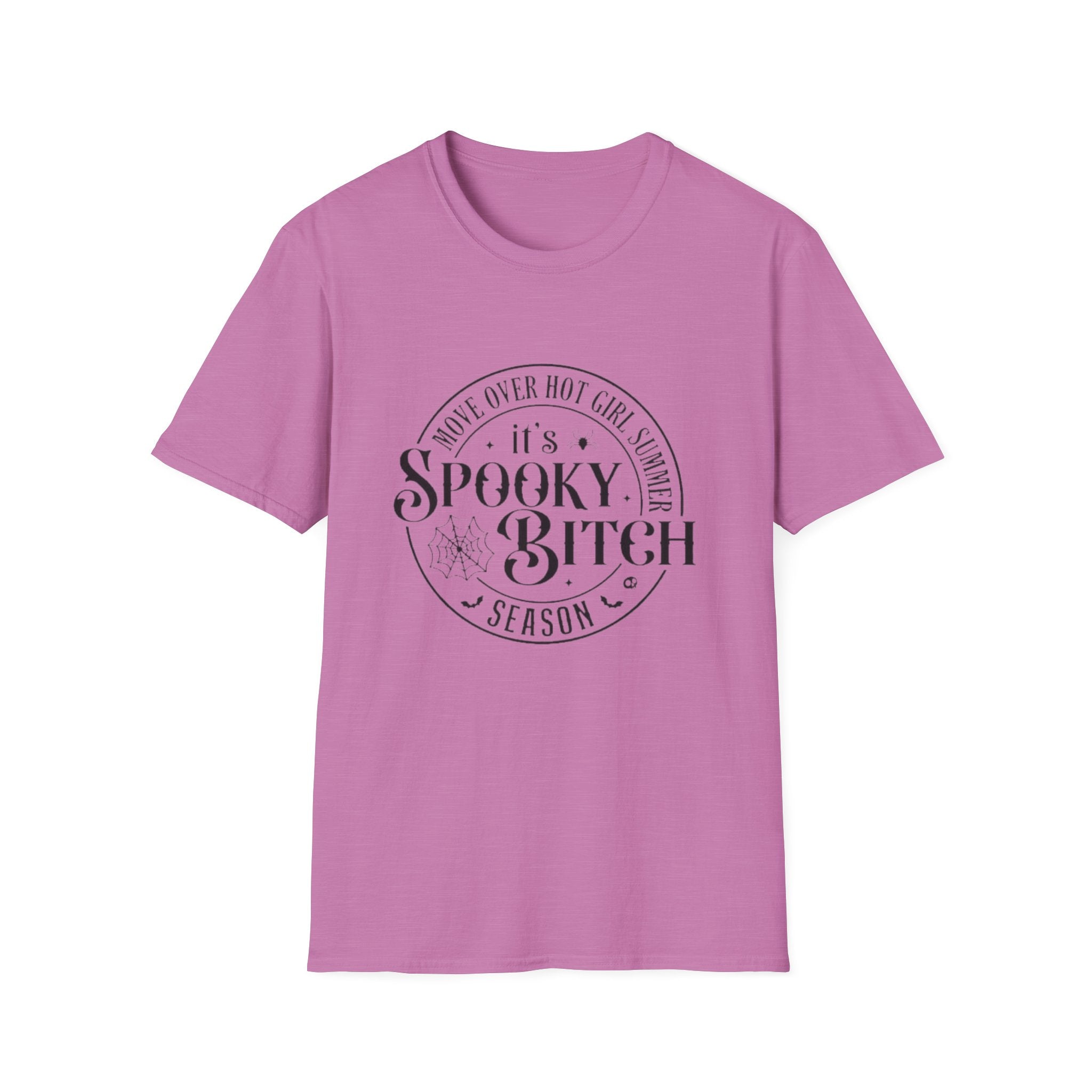 Spooky Bitch T-Shirt — "Move Over Hot Girl Summer" Halloween Tee by Printify
