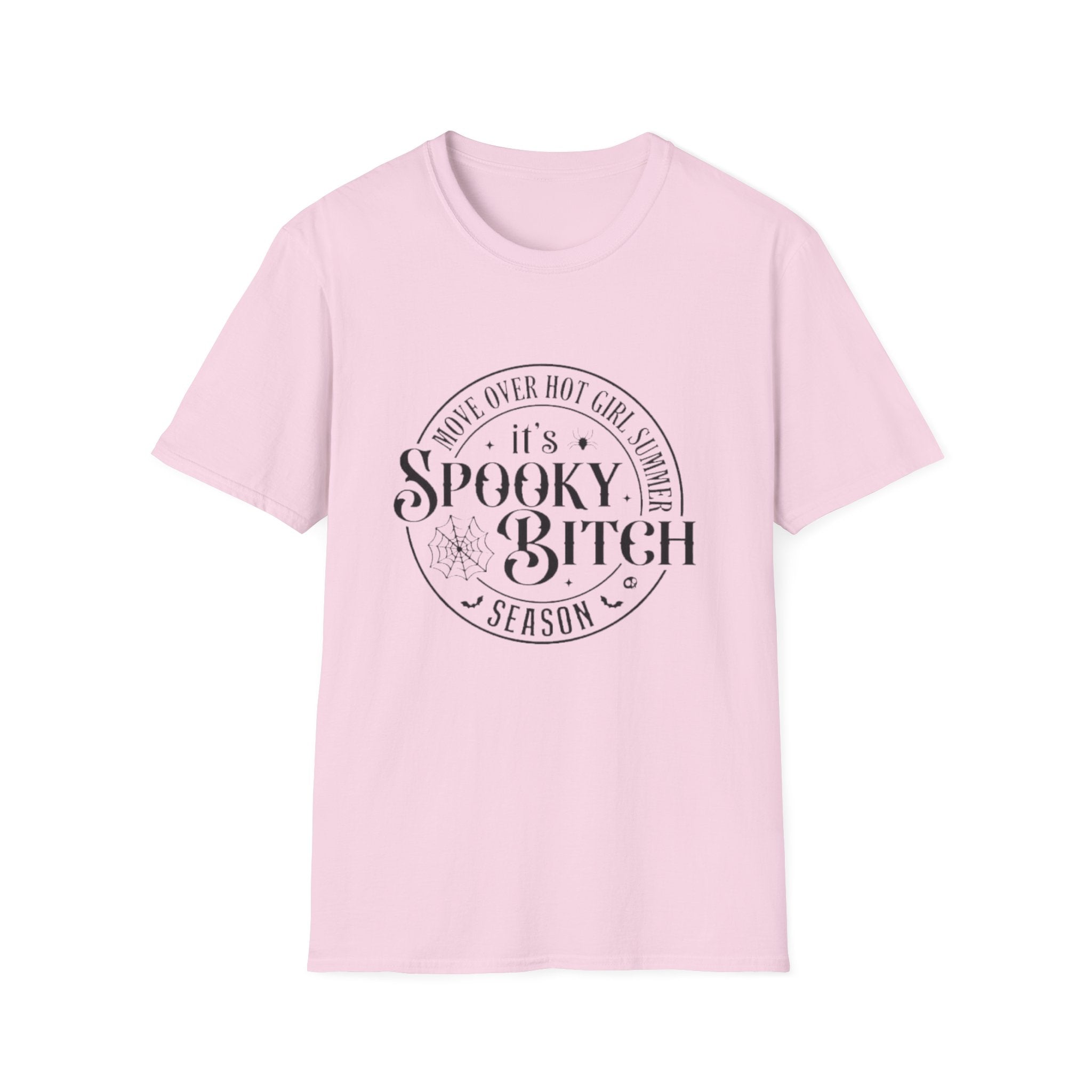 Spooky Bitch T-Shirt — "Move Over Hot Girl Summer" Halloween Tee by Printify