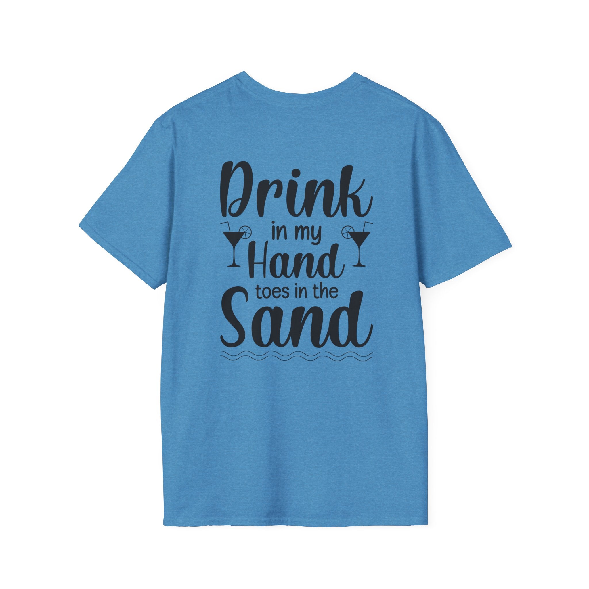 Happy and Salty T-Shirt — Nautical Anchor Graphic Tee by Printify