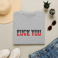 Graphic Tee — 'F*** You / Love You' Double-Message T-Shirt by Printify