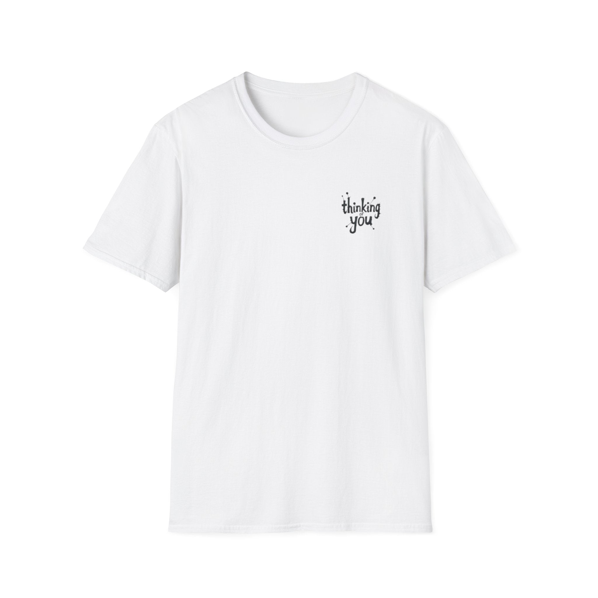 Thinking of You T-Shirt — Minimal Heartfelt Graphic Tee by Printify