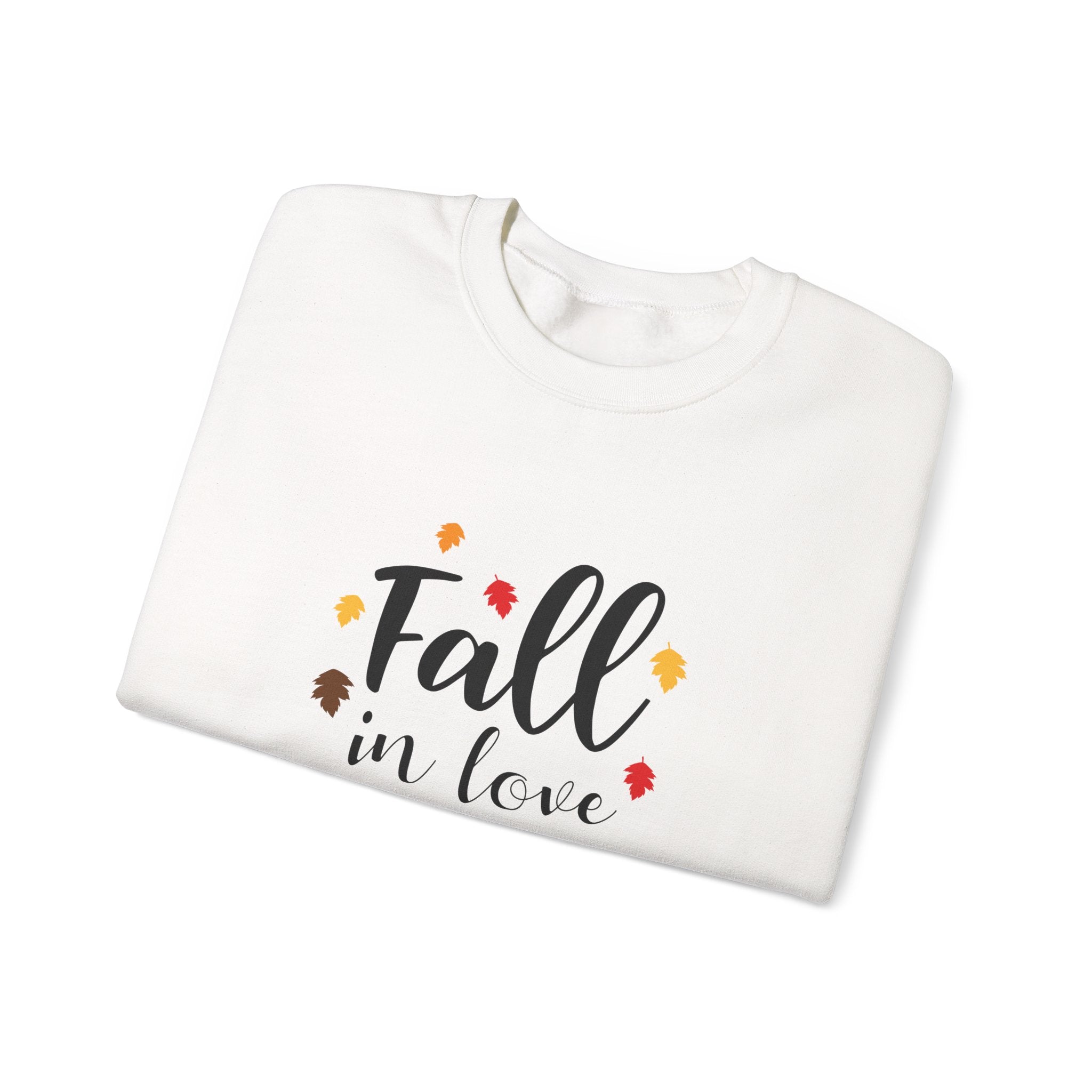 Just a Girl Who Loves Fall Crewneck Sweatshirt – Cozy Autumn Pullover by Printify