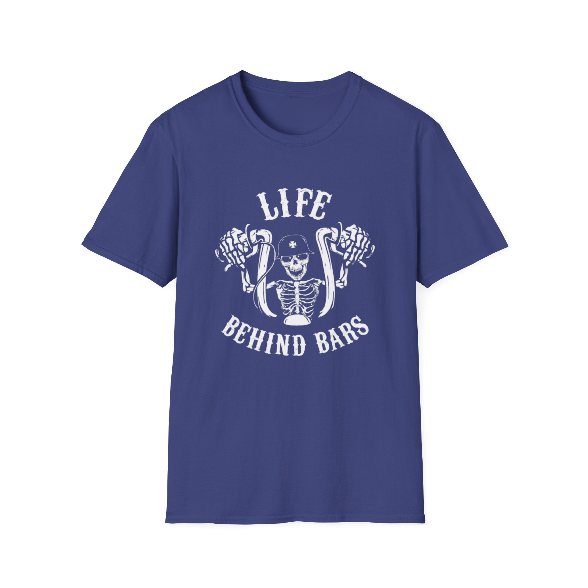 Life Behind Bars T-Shirt — Graphic Tee by Printify