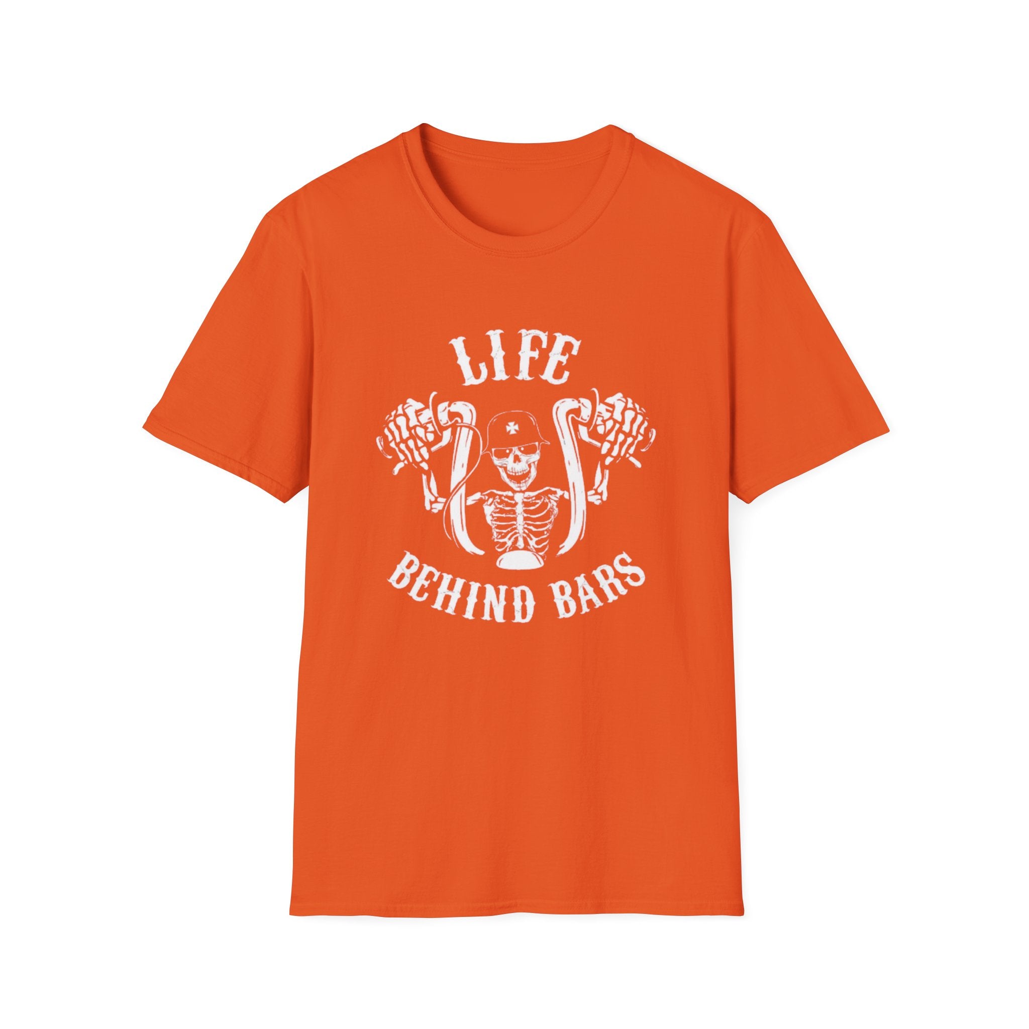 Life Behind Bars T-Shirt — Graphic Tee by Printify