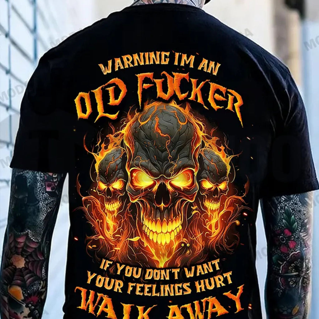 Gen X Warning Skull T-Shirt – Chaosmoda Custom Year by Teezioo