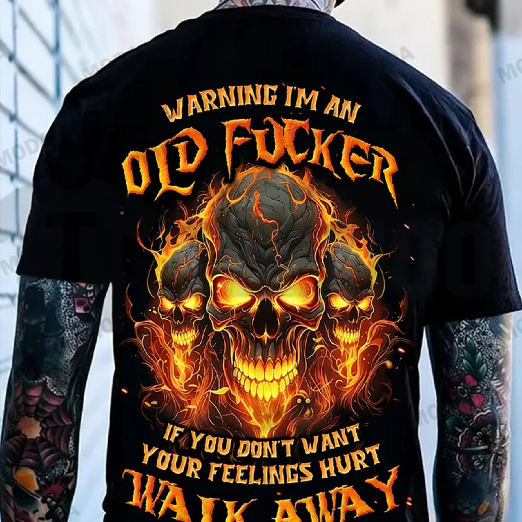 Gen X Warning Skull T-Shirt – Chaosmoda Custom Year by Teezioo