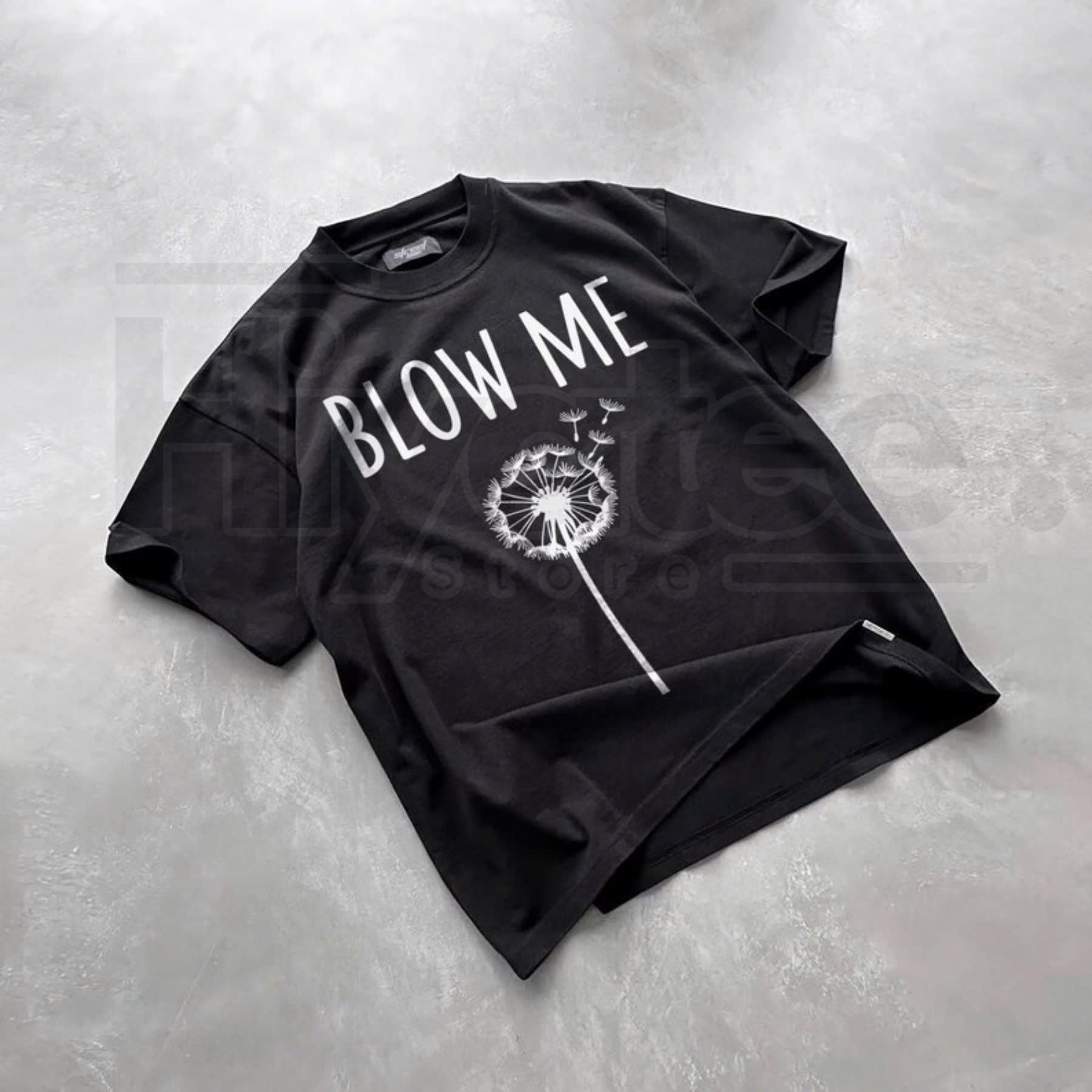"Blow Me" Dandelion T-Shirt – Funny Adult Humor Graphic Tee by Hiyatee