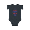 I Love Mommy Daddy and the USA Infant Bodysuit, Baby Gift, Toddler Clothing, Patriotic Baby Outfit, 4th of July Outfit, Cute Baby Clothes by Printify
