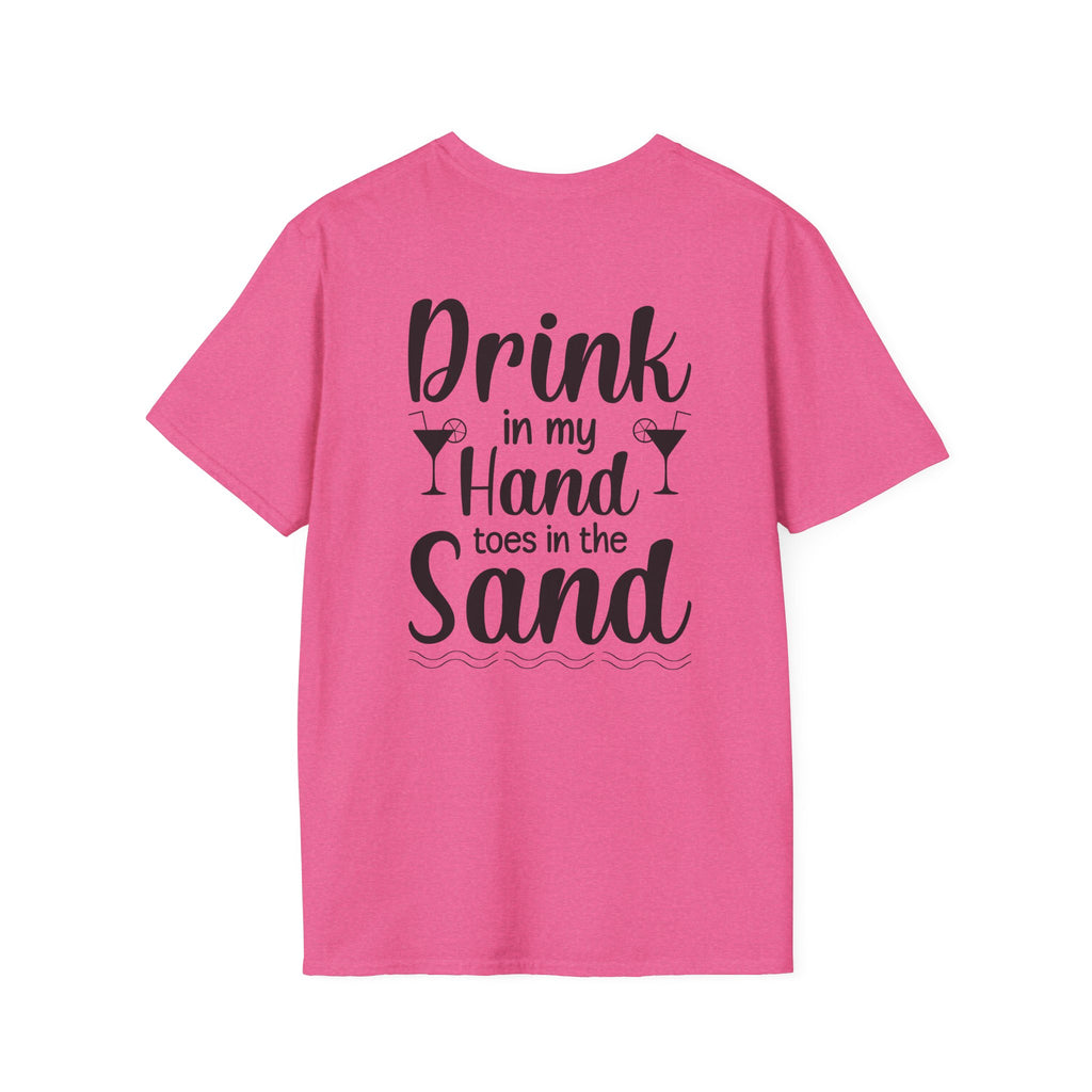 Happy and Salty T-Shirt — Nautical Anchor Graphic Tee by Printify