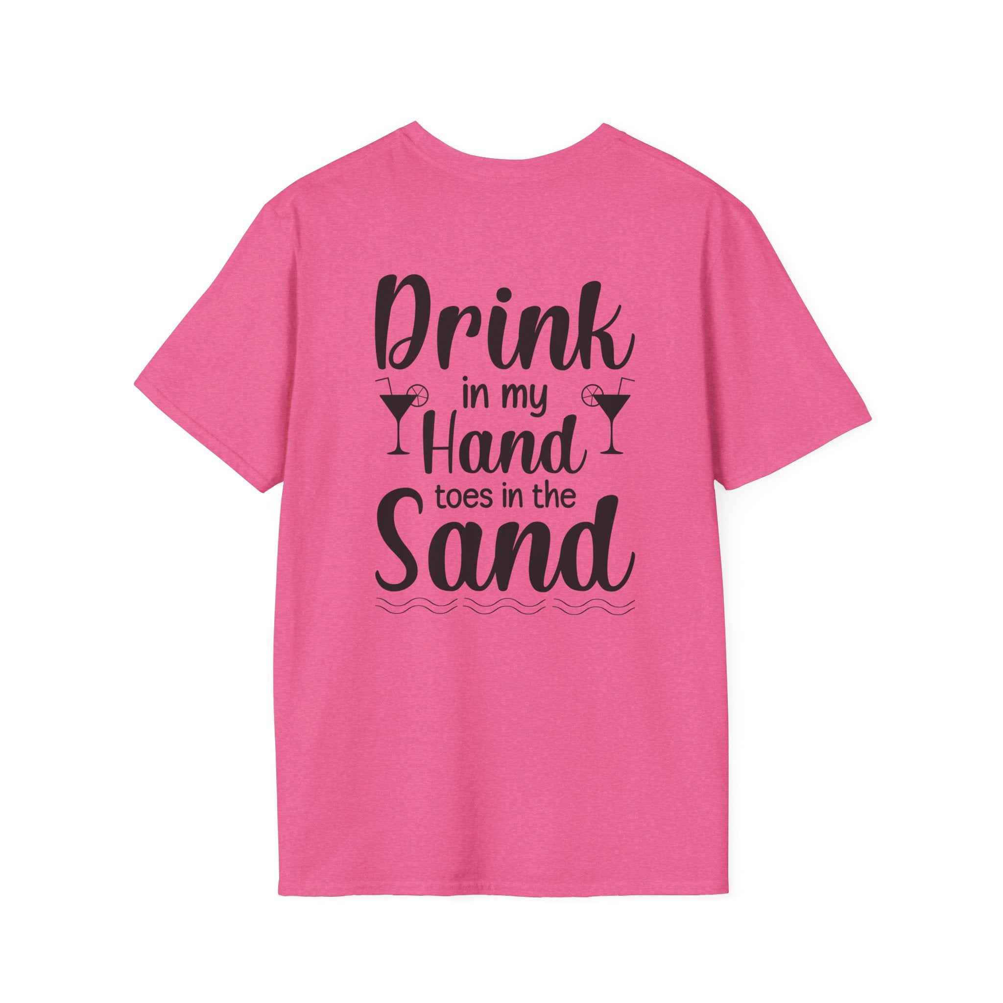 Happy and Salty T-Shirt — Nautical Anchor Graphic Tee by Printify