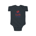Patriotic Infant Bodysuit - My First Fourth of July Baby Outfit, Celebration Wear, Baby Shower Gift, Newborn Clothes, July 4th Apparel by Printify