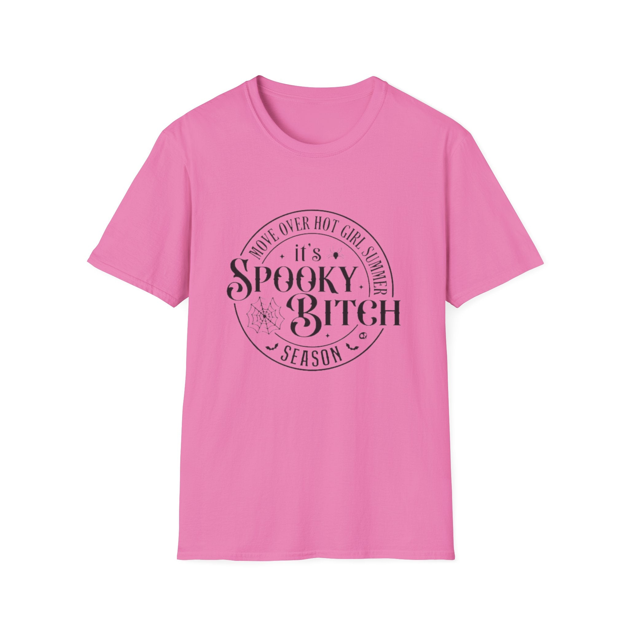 Spooky Bitch T-Shirt — "Move Over Hot Girl Summer" Halloween Tee by Printify