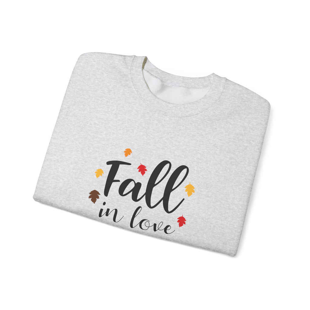 Just a Girl Who Loves Fall Crewneck Sweatshirt – Cozy Autumn Pullover by Printify